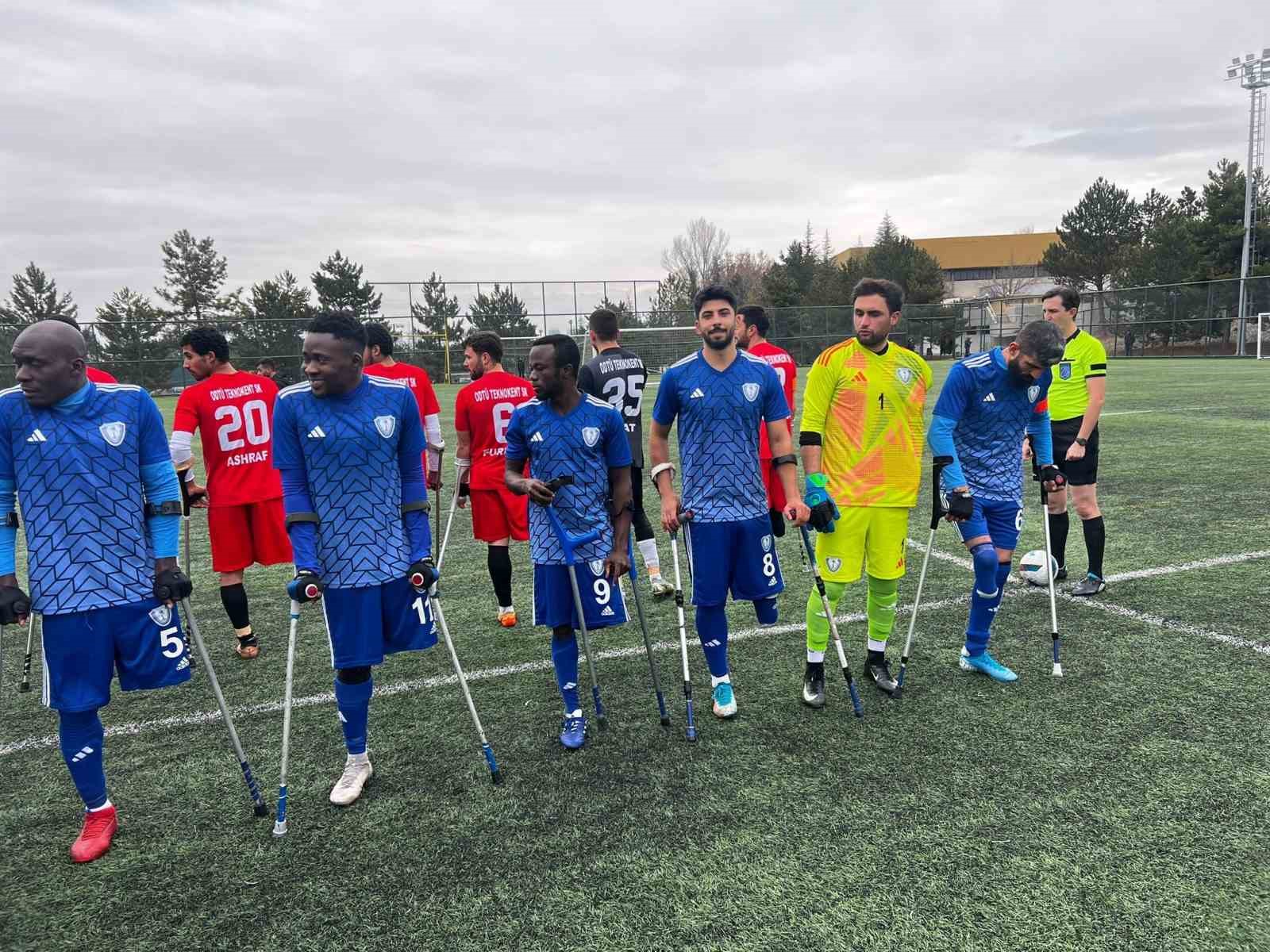 Şahinbey Ampute deplasmandan 4-0’lık galibiyetle döndü
