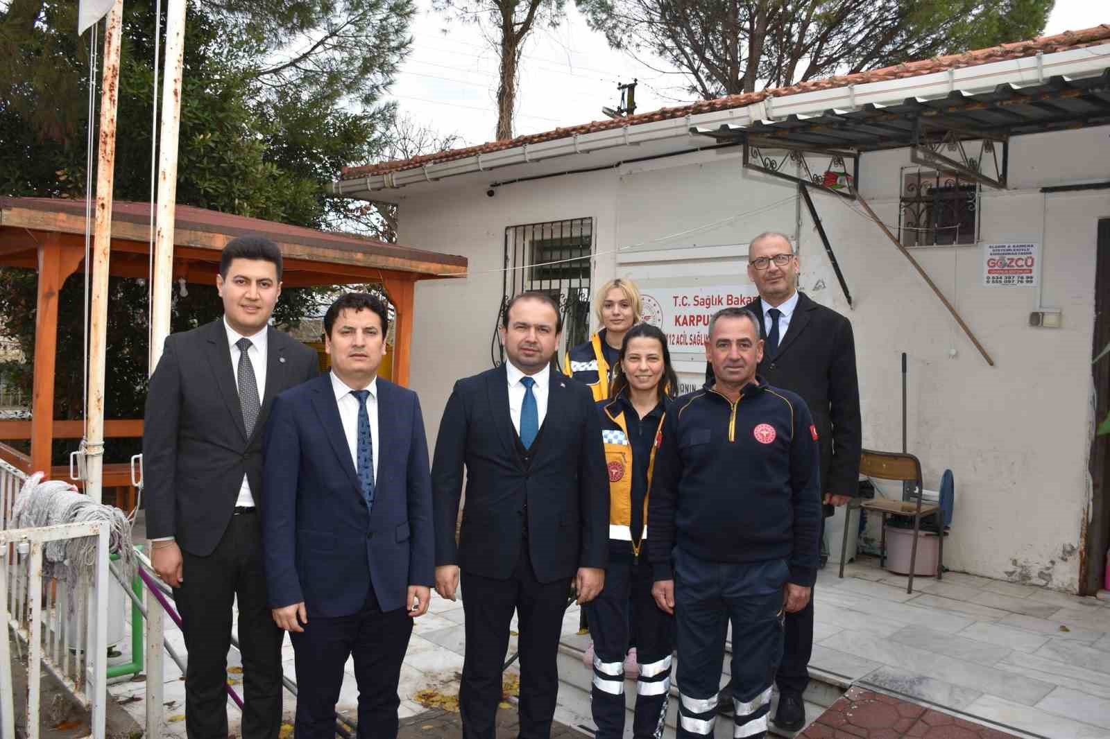 Aydın İl Sağlık Müdürü Şenkul Karpuzlu’daki sağlık hizmetlerini yerinde inceledi
