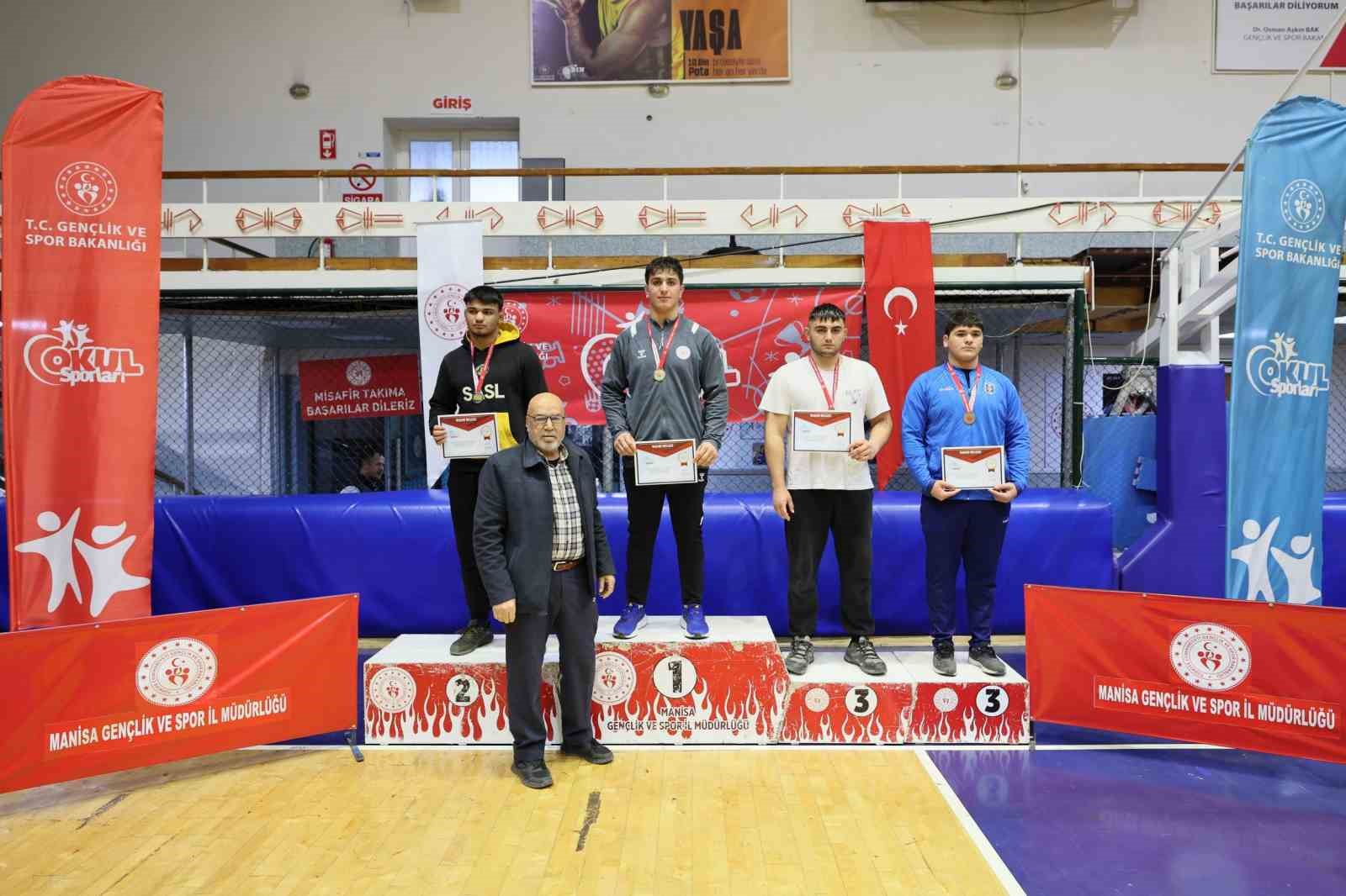 Manisa’da yapılan Okul Sporları Güreş Grup Müsabakaları sona erdi
