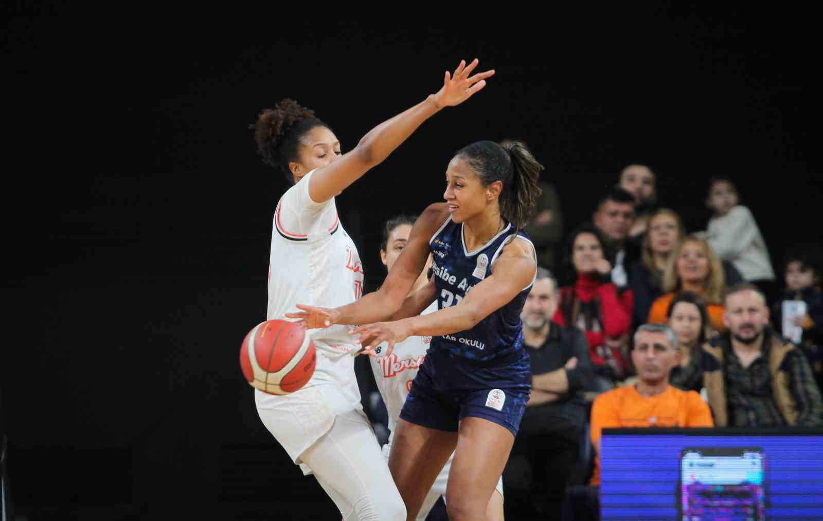 Türkiye Kadınlar Basketbol Süper Ligi: ÇBK Mersin: 87 - Nesibe Aydın: 76
