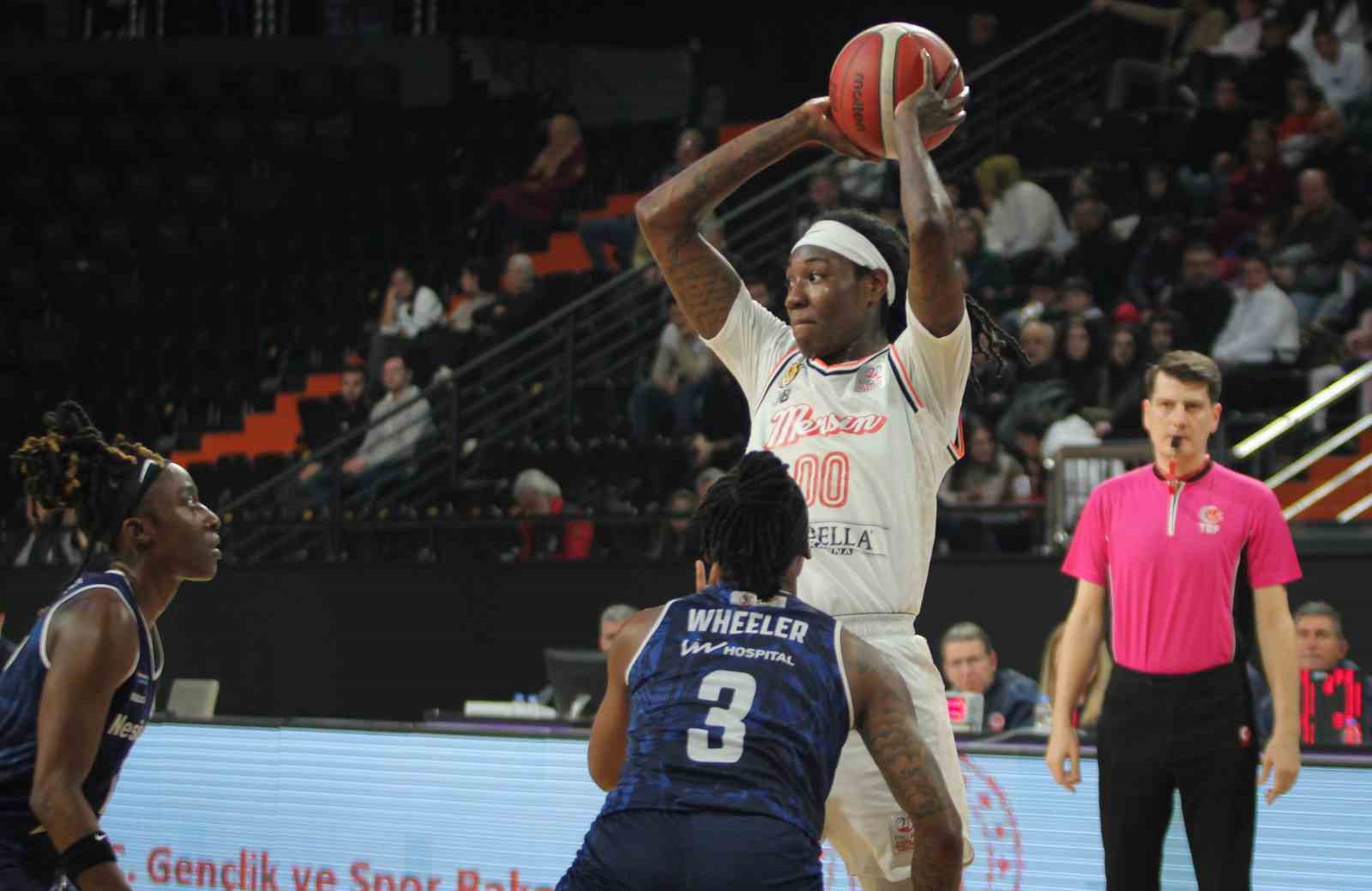 Türkiye Kadınlar Basketbol Süper Ligi: ÇBK Mersin: 87 - Nesibe Aydın: 76
