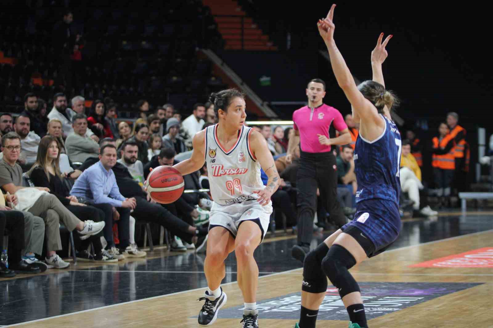 Türkiye Kadınlar Basketbol Süper Ligi: ÇBK Mersin: 87 - Nesibe Aydın: 76
