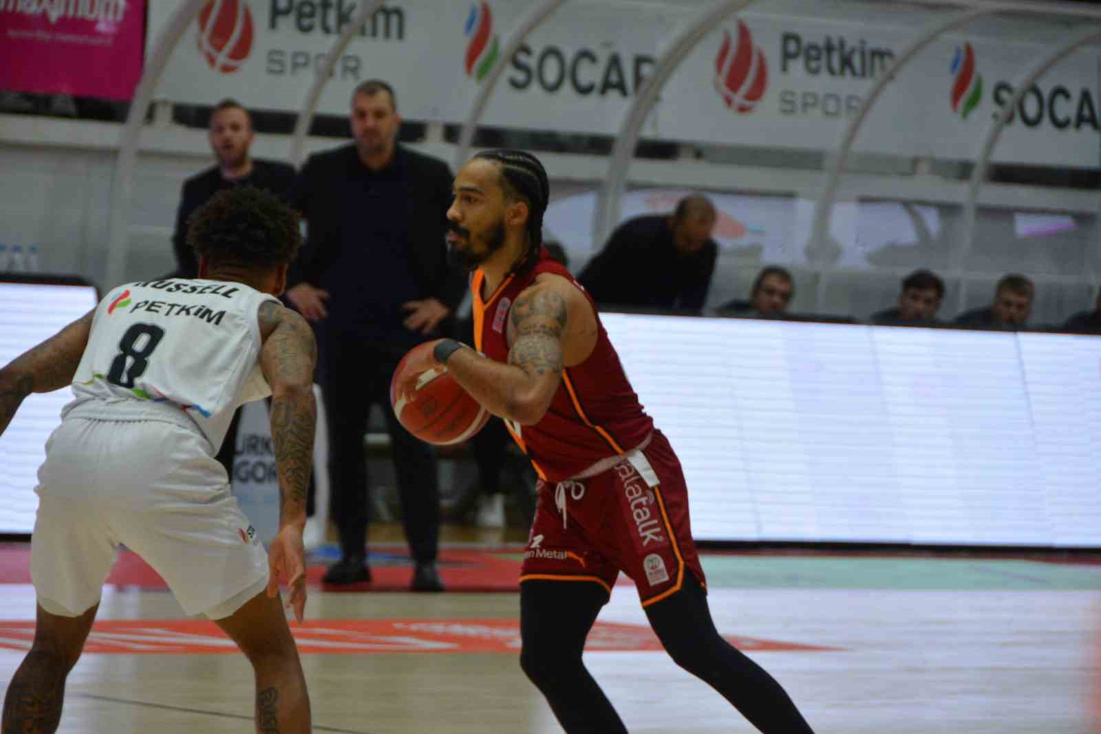 Türkiye Sigorta Basketbol Süper Ligi: Aliağa Petkimspor: 77 - Galatasaray: 94
