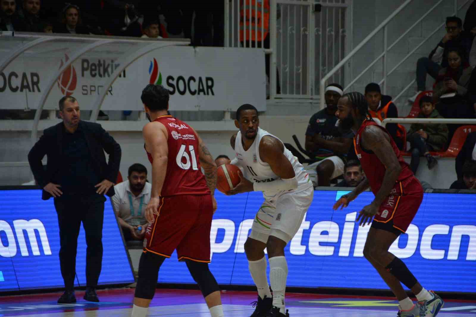 Türkiye Sigorta Basketbol Süper Ligi: Aliağa Petkimspor: 77 - Galatasaray: 94
