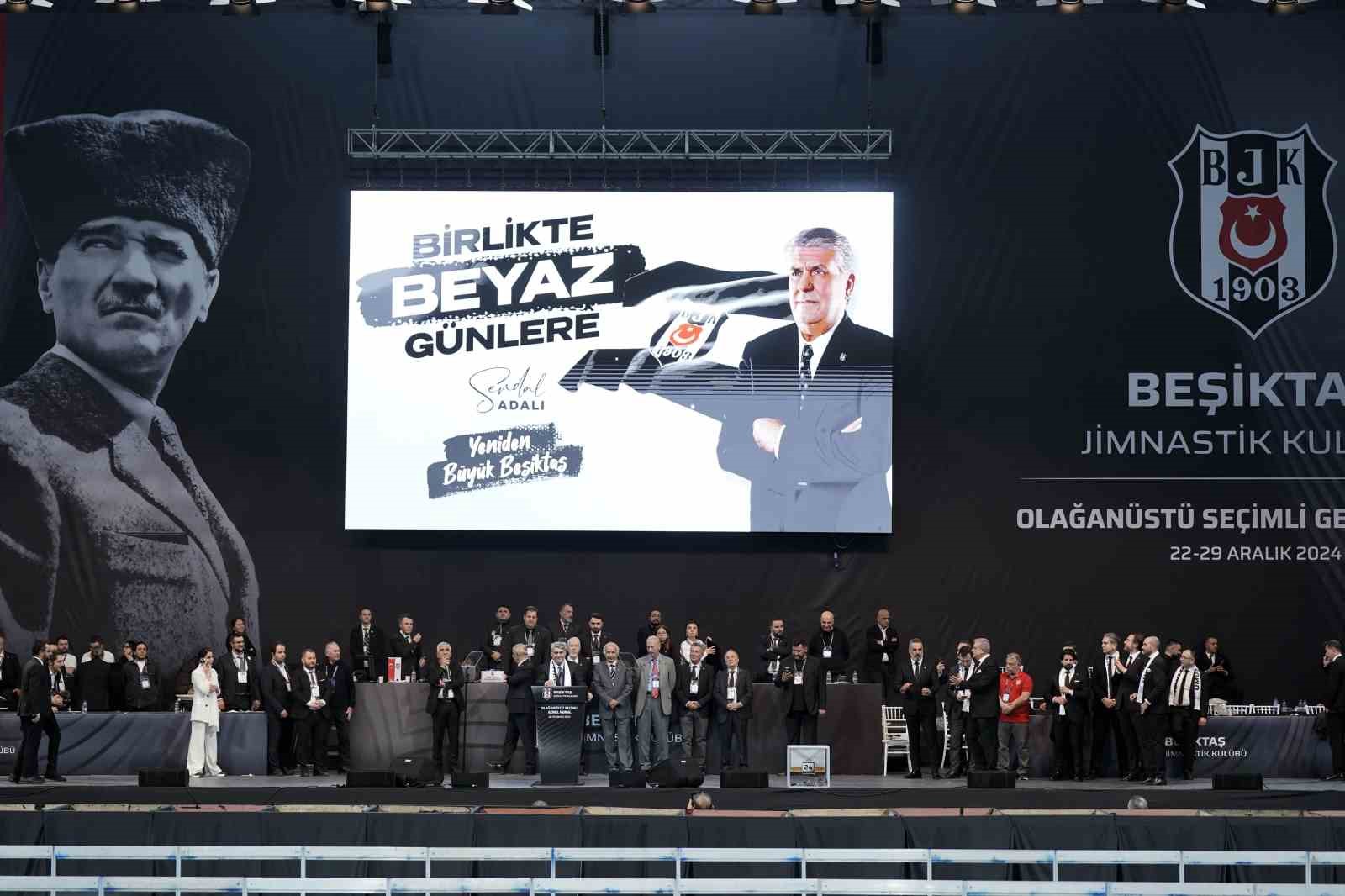 Serdal Adalı: “Beşiktaş’ı güzel günlere hep birlikte taşıyacağız”
