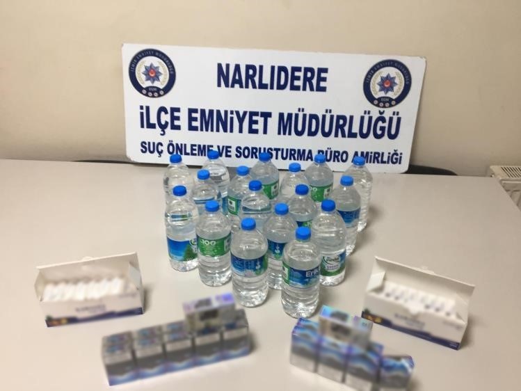 İzmir’de yeni yıl öncesi kaçak alkol operasyonu
