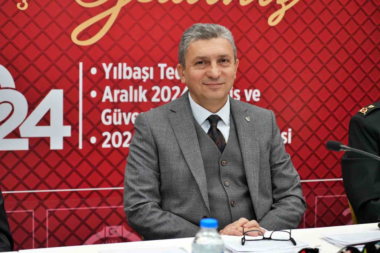 Antalya’nın 2024 yılı asayiş karnesi açıklandı
