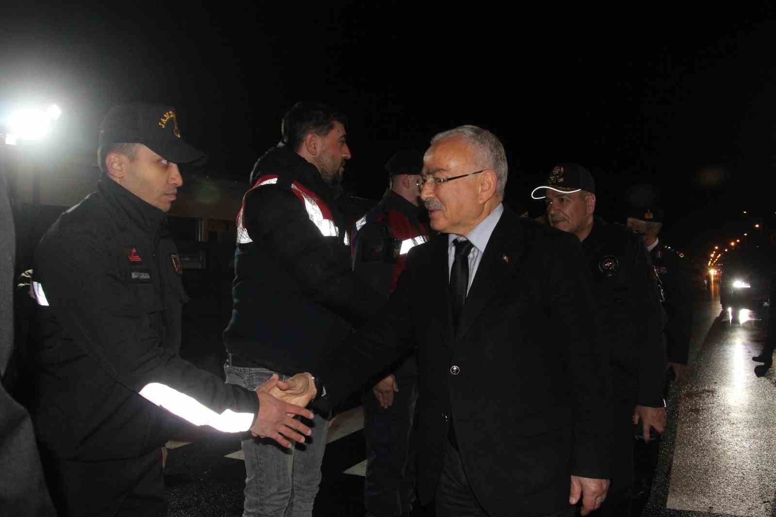 Ordu’da görevi başındaki personellerin yeni yılı kutlandı
