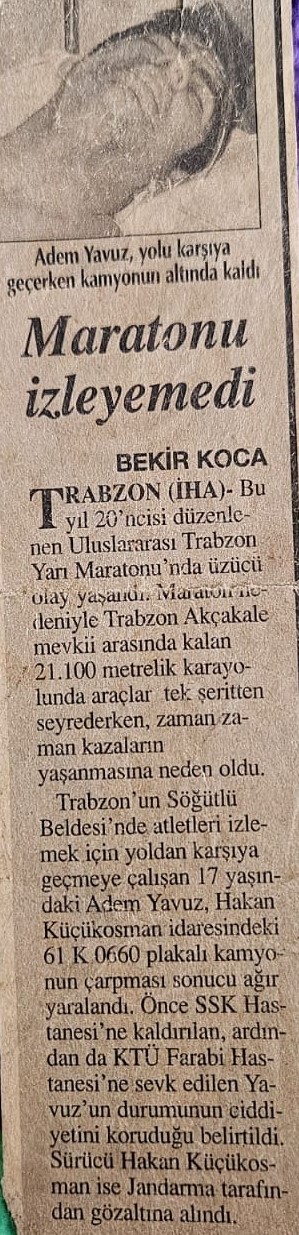 25 yıl önce izlerken ölümden döndüğü maratonda bu kez kendi koşacak
