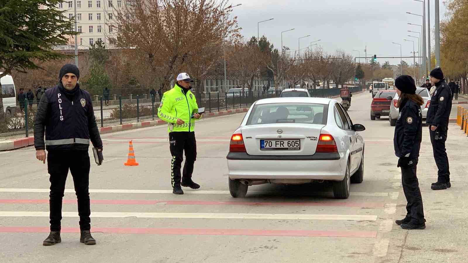 Karaman, yeni yıla huzurlu girdi
