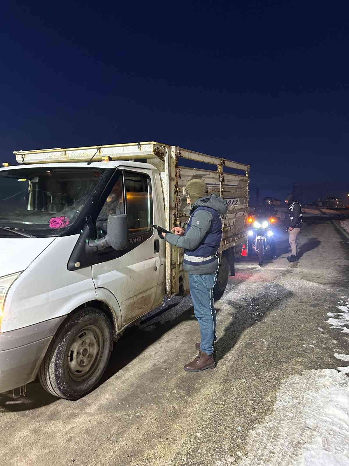 Ağrı’da yılbaşı gecesi huzur ve güvenle geçti
