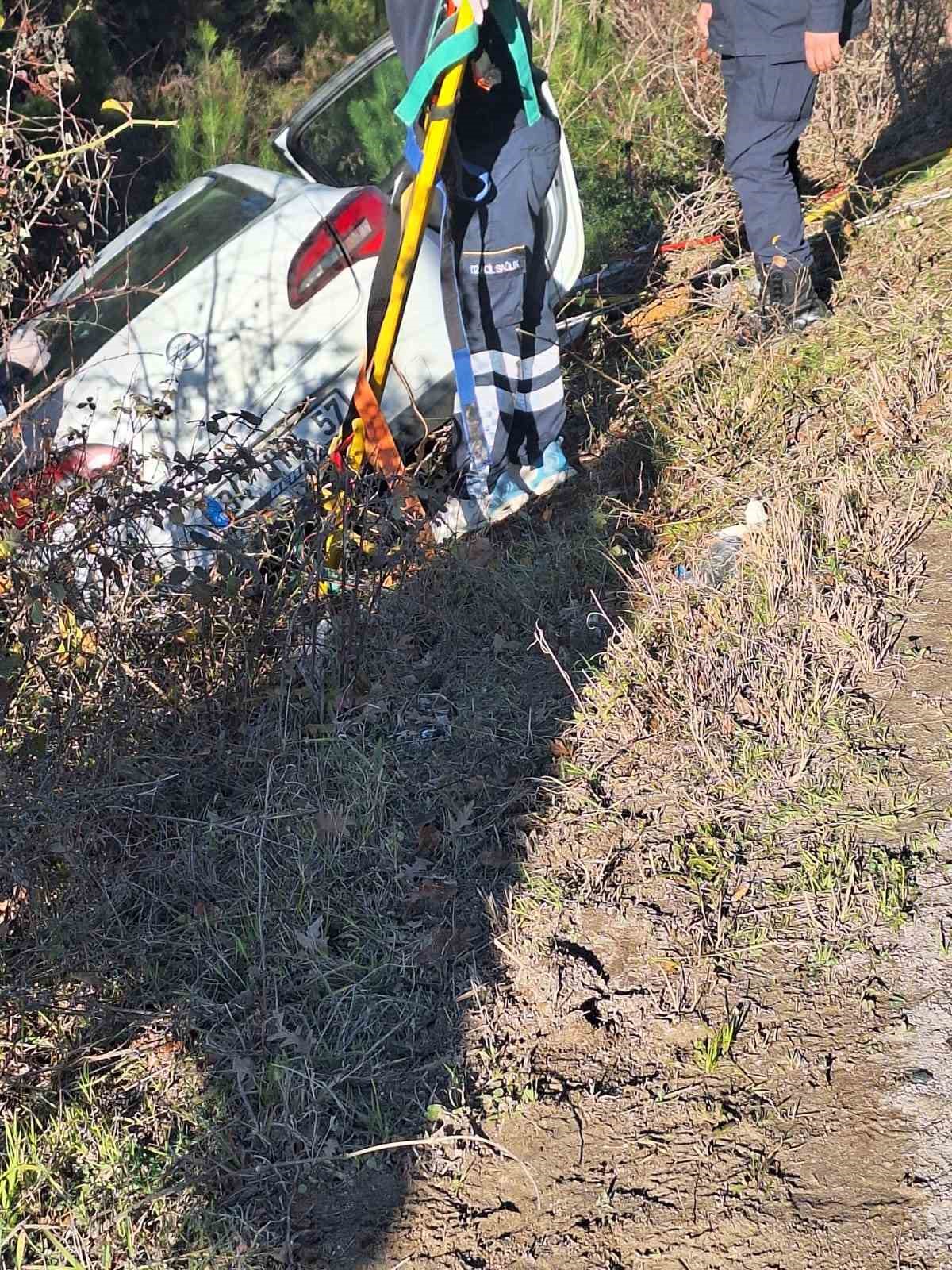 Sinop’ta trafik kazası: 3 yaralı
