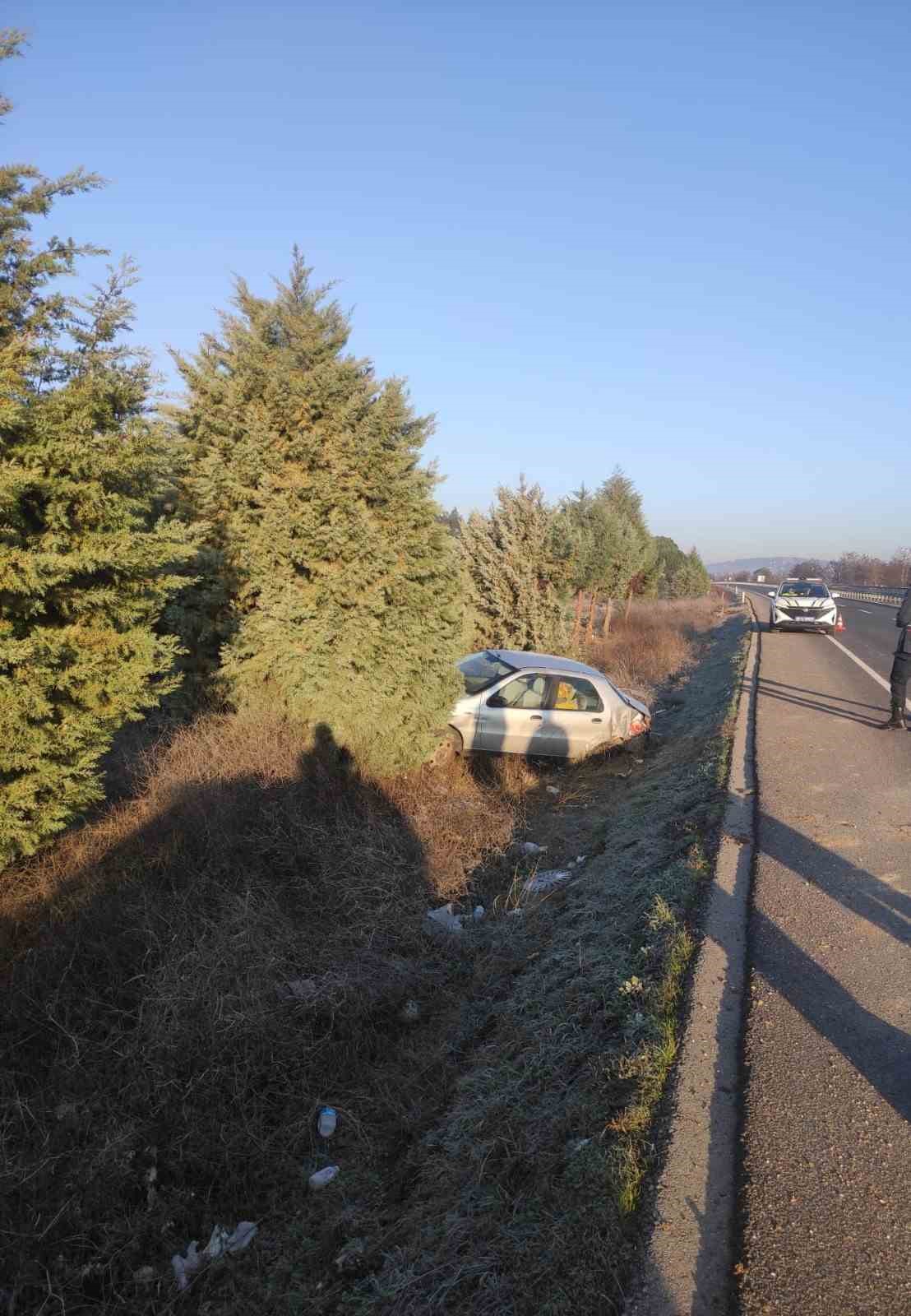 Manisa’da trafik kazası: 1 ölü 1 yaralı
