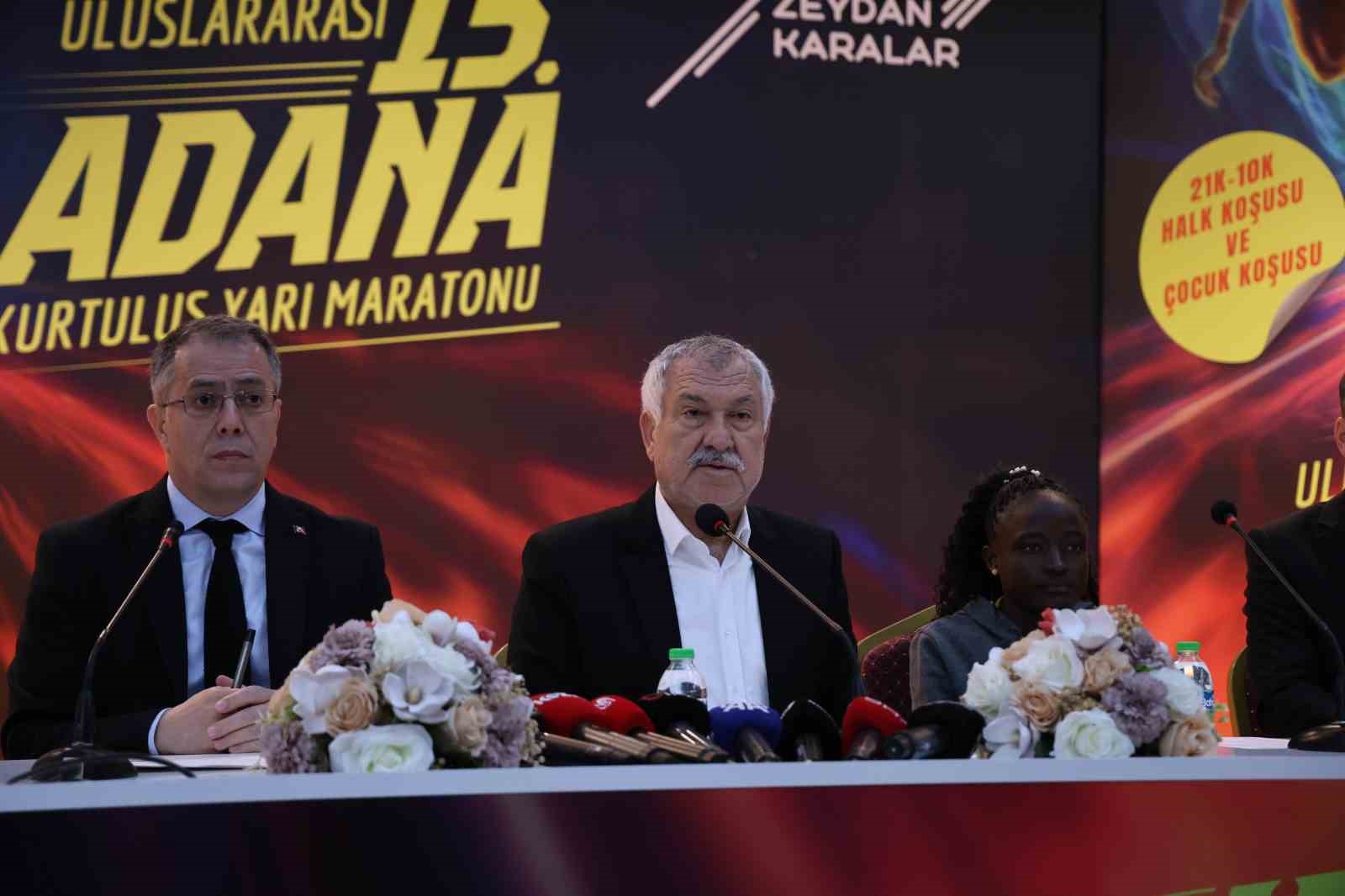 15. Adana Uluslararası Kurtuluş Yarı Maratonu Pazar günü koşulacak
