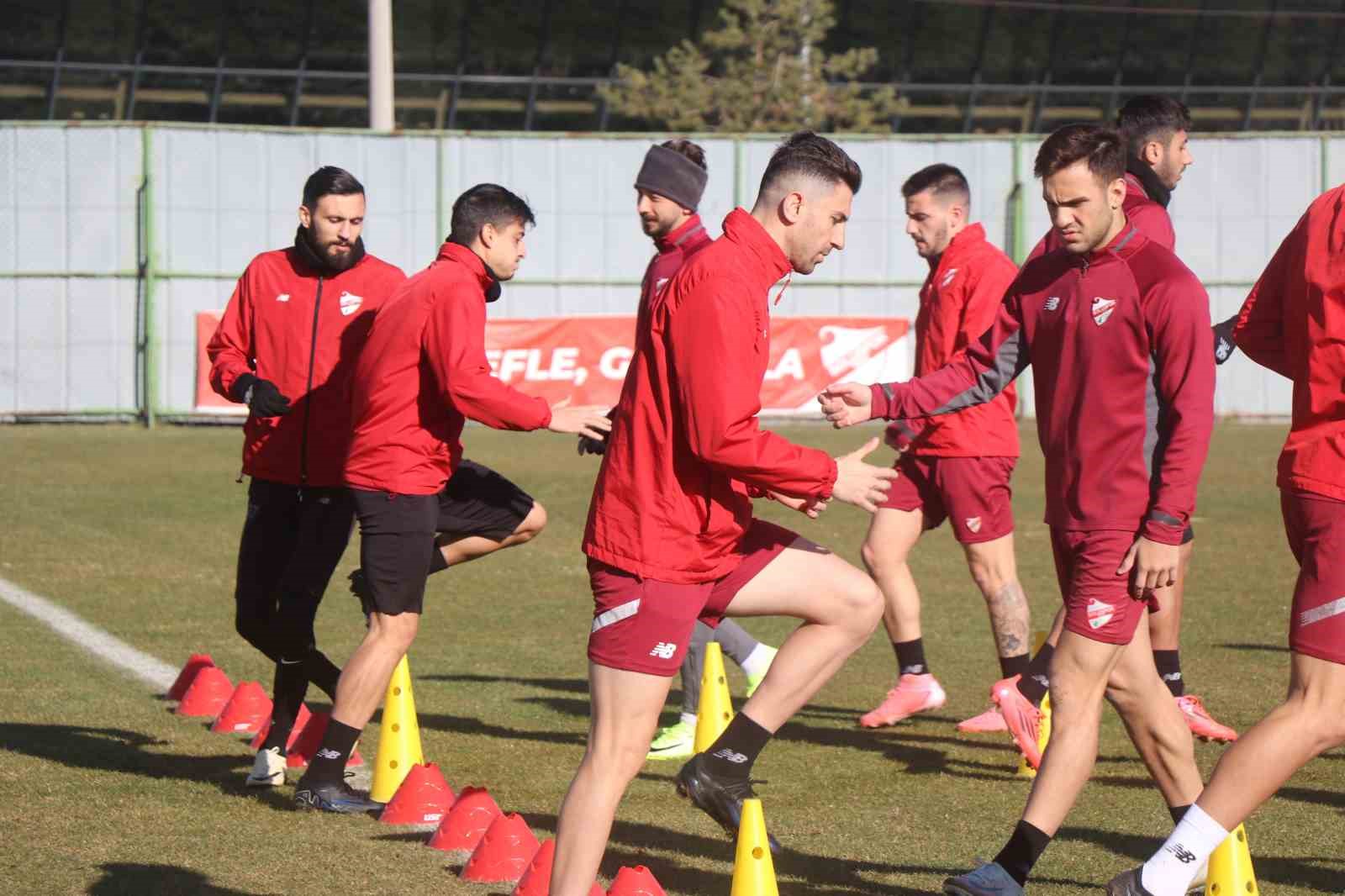 Boluspor’da Yeni Malatyaspor maçı hazırlıkları devam etti
