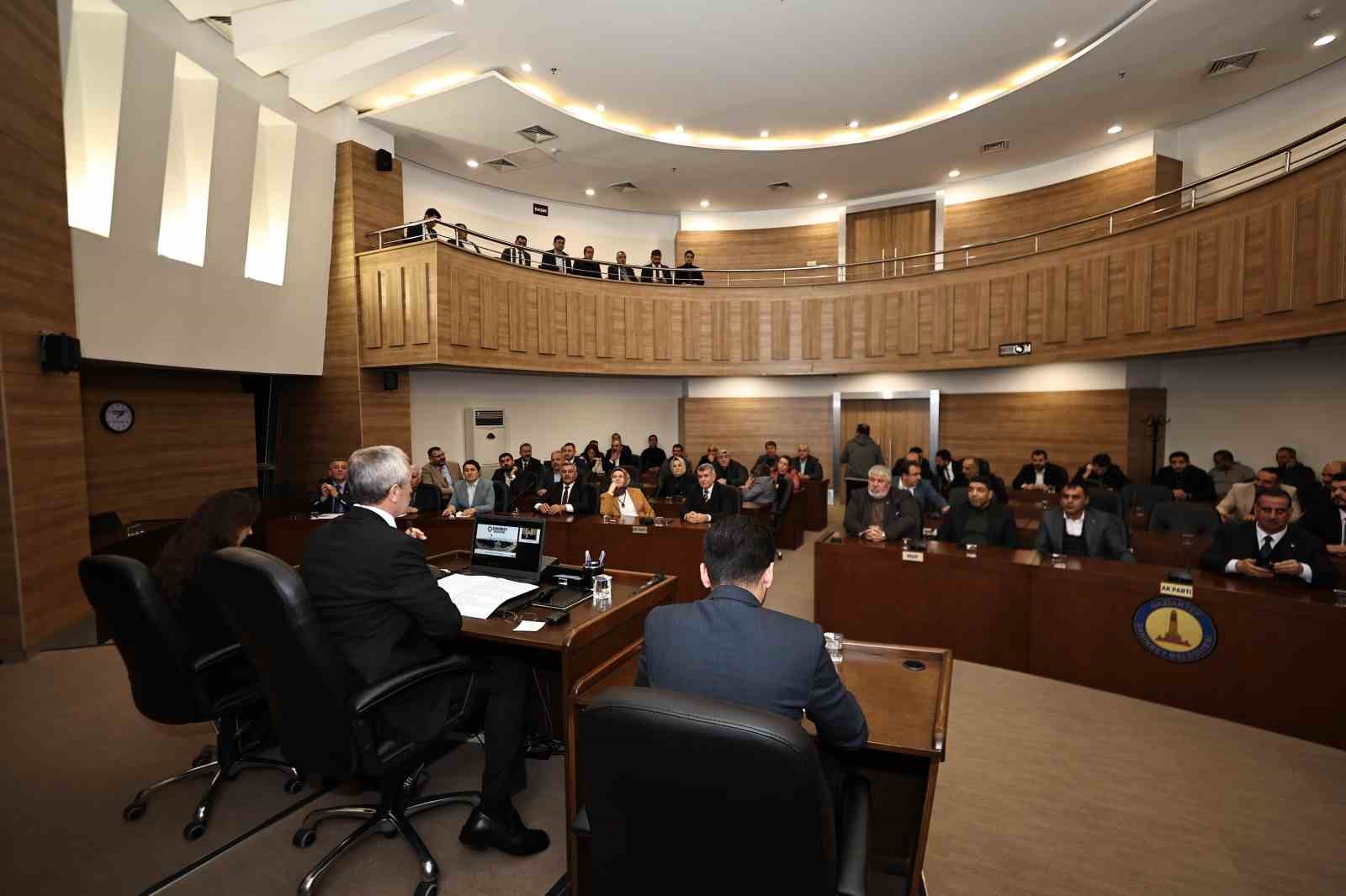 Gaziantep’te yeni yılın ilk meclis toplantısı yapıldı
