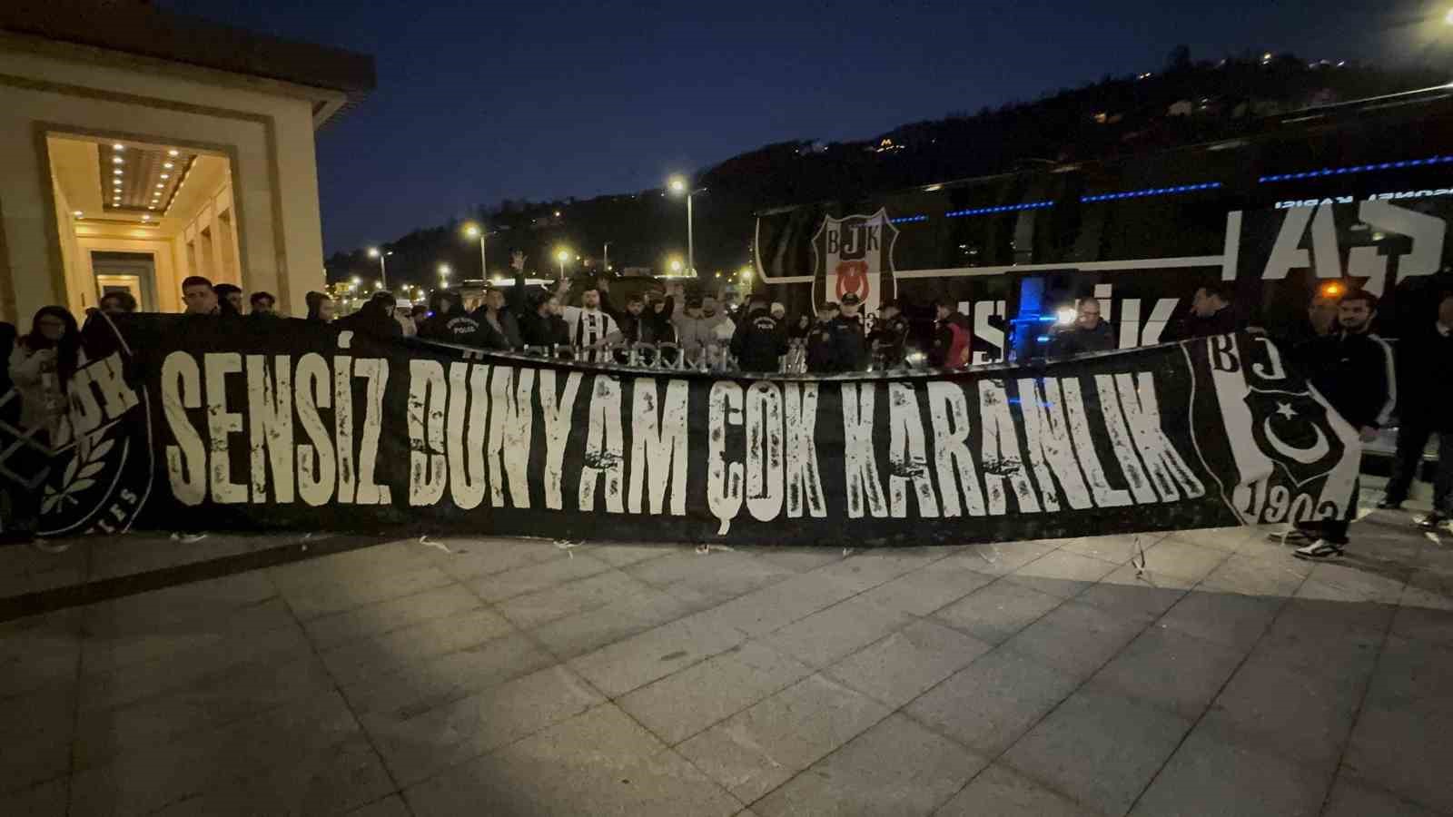 Beşiktaş kafilesi Rize’de
