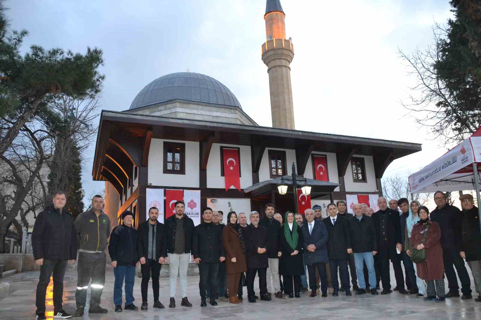 Restorasyonu tamamlanan 5 asırlık cami Regaip Kandili’nde ibadete açıldı
