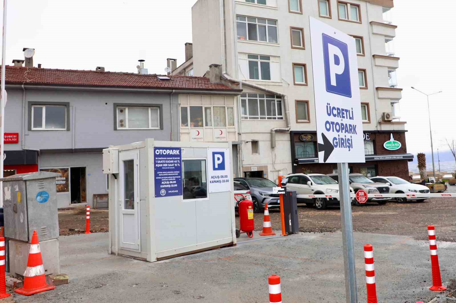 Mudanya’da yeni otopark hizmete açıldı
