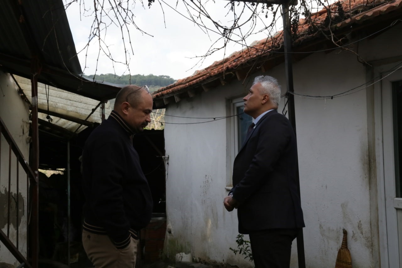 Edremit Belediyesi’nden taziye ziyareti
