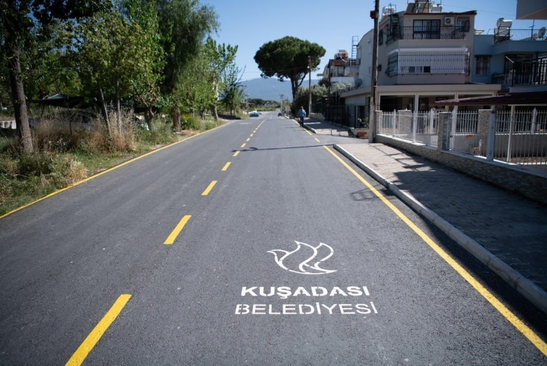 Kuşadası 2024 yılında 43 kilometre yeni yola kavuştu
