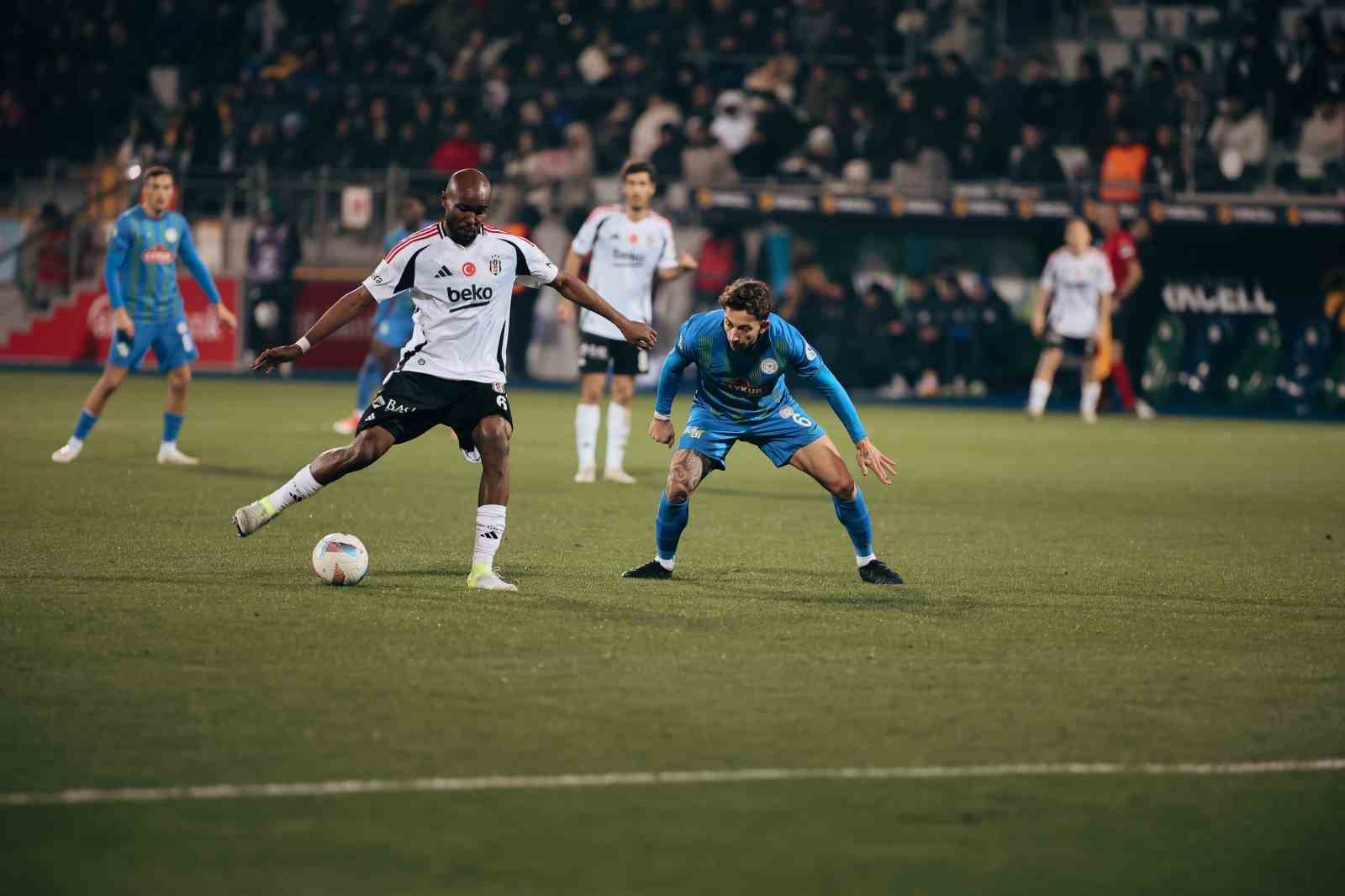 Trendyol Süper Lig: Çaykur Rizespor: 1 - Beşiktaş: 1 (Maç sonucu)
