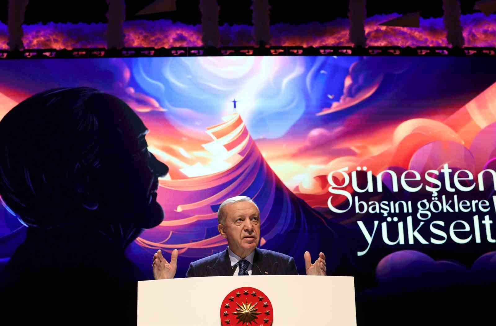 Cumhurbaşkanı Erdoğan: 