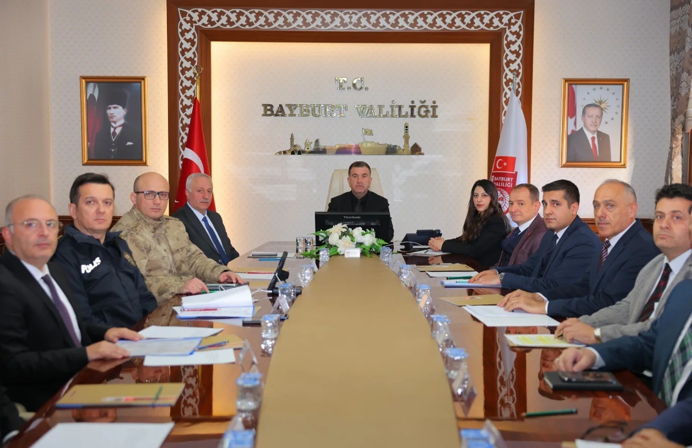 Bayburt’ta çocukların ve kadınların korunmasına yönelik yapılan çalışmalar toplantılarda ele alındı
