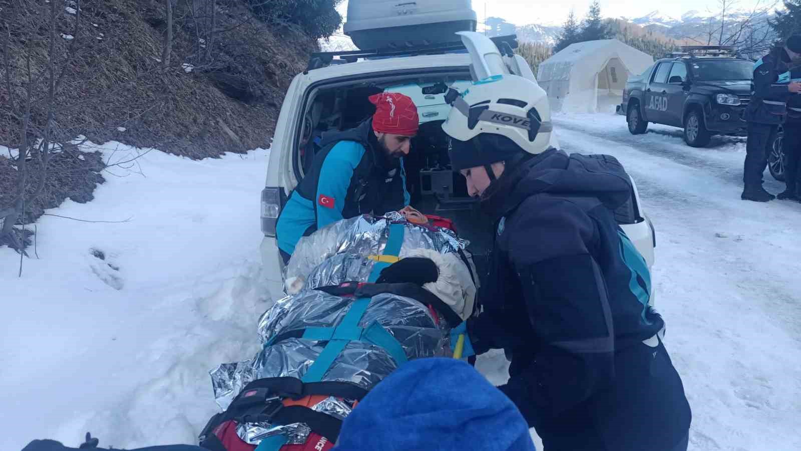 Giresun’da çığ tatbikatı yapıldı
