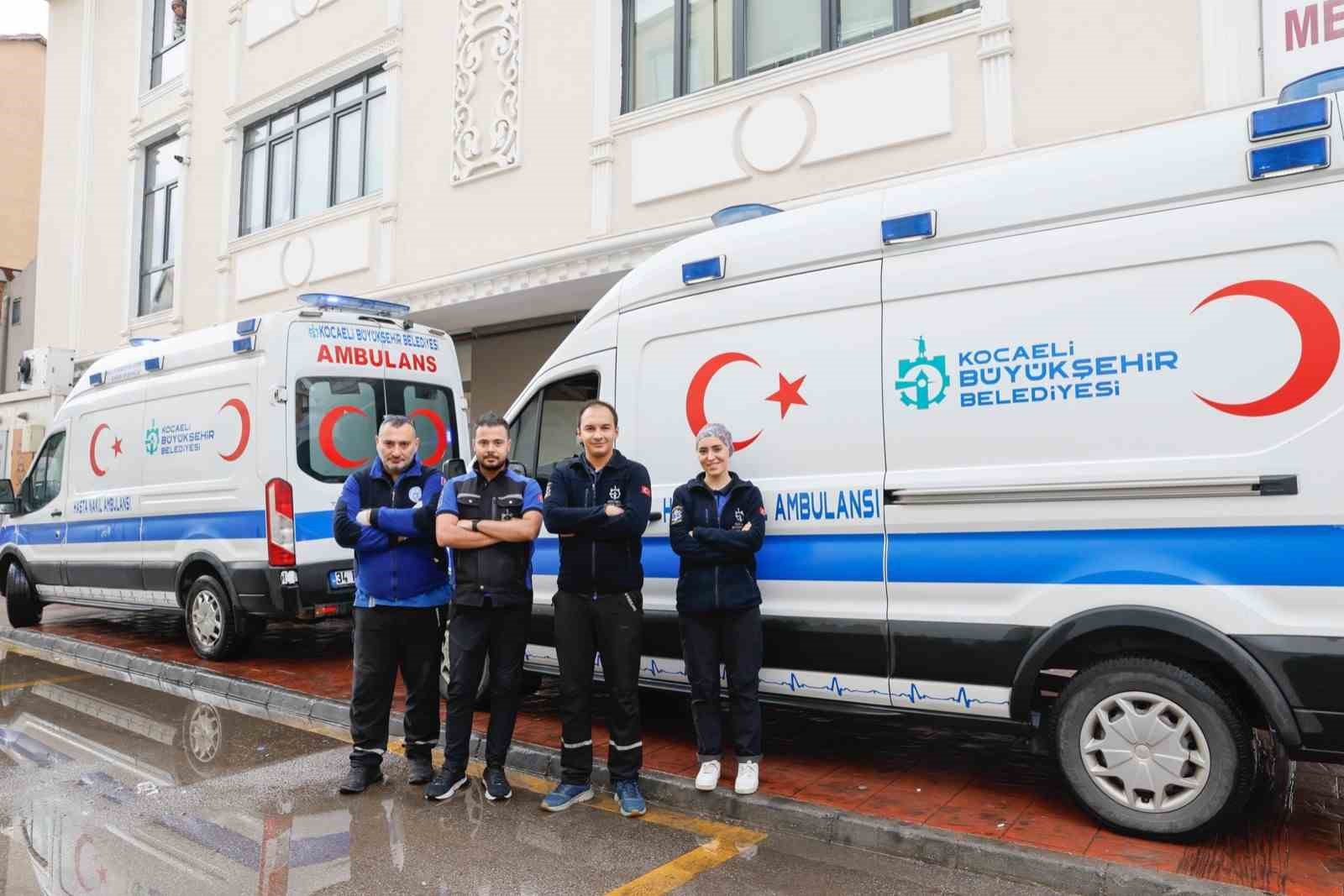 2024 yılında 48 bin kişiye Hasta Nakil Ambulans hizmeti
