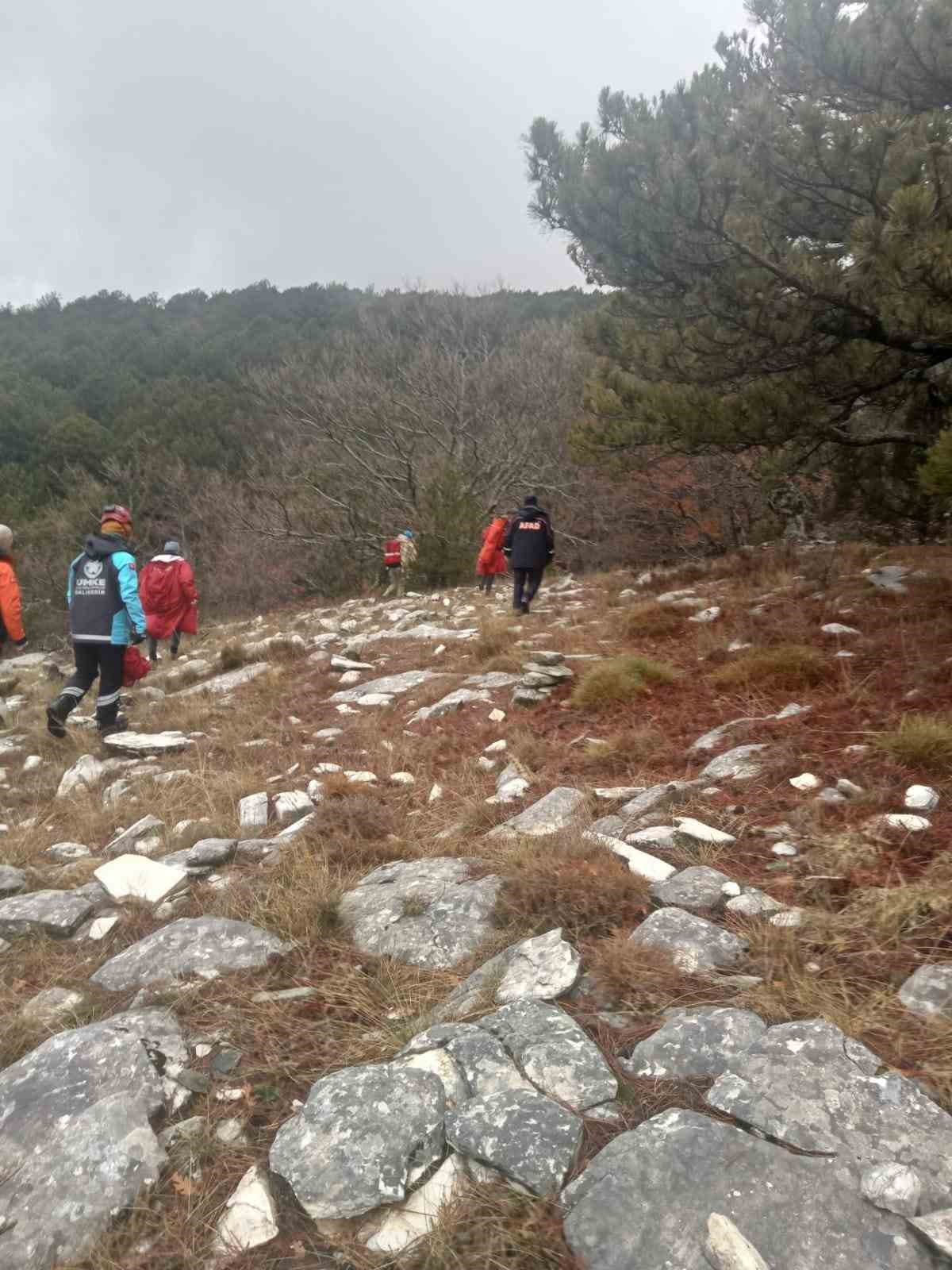 Kazdağları’nda kaybolan kişi sağ olarak bulundu
