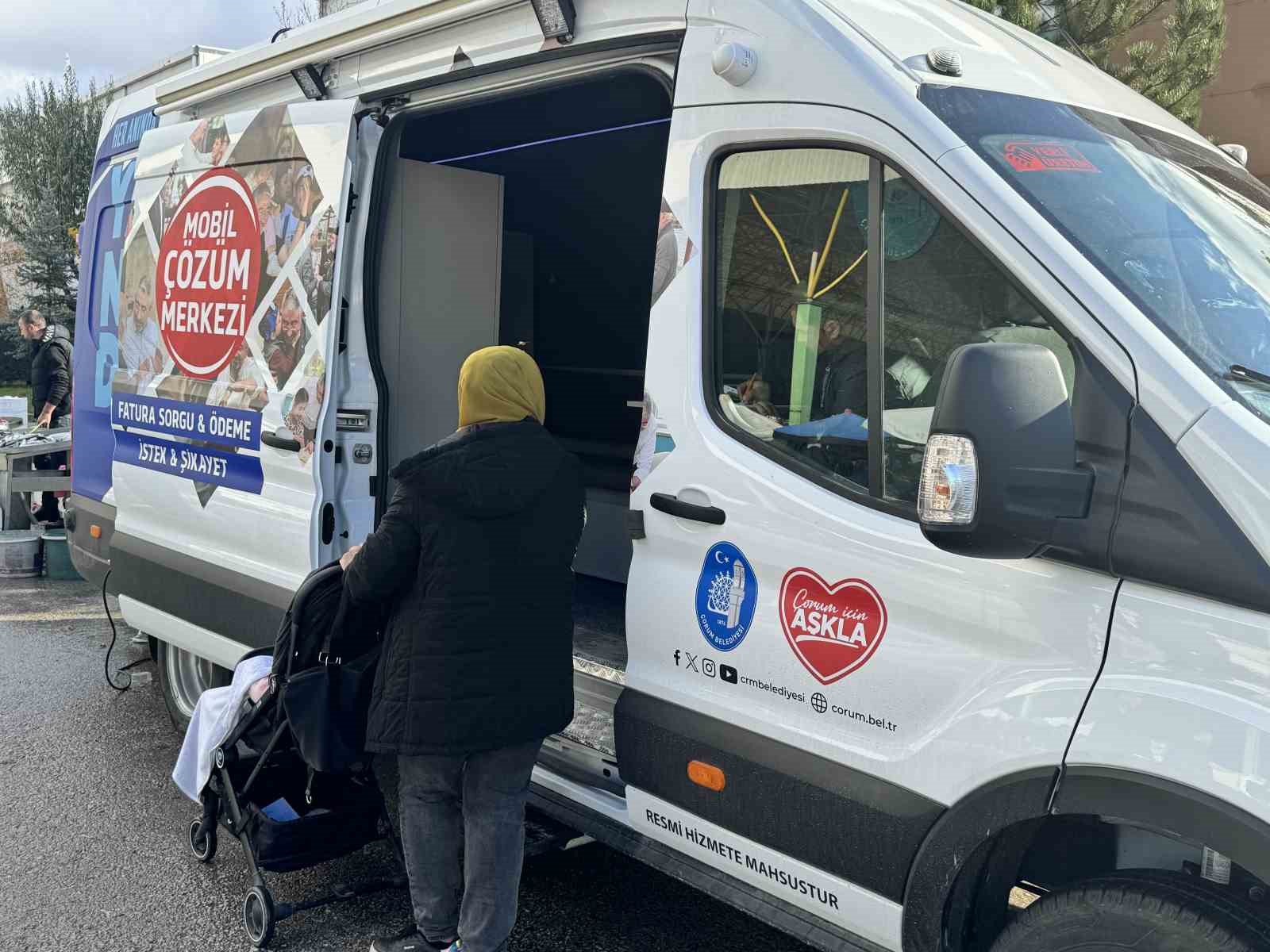 Çorum Belediyesi 1 yılda 157 bin çağrıya cevap verdi
