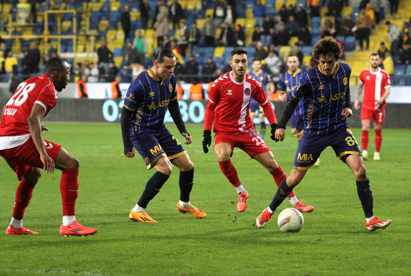 Trendyol 1. Lig: MKE Ankaragücü: 2 - Ankara Keçiörengücü: 0
