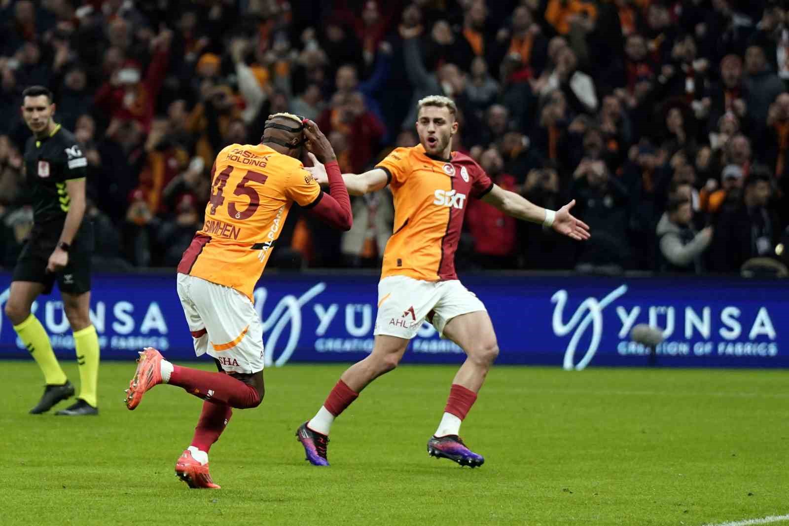 Trendyol Süper Lig: Galatasaray: 1 - Göztepe: 1 (İlk yarı)
