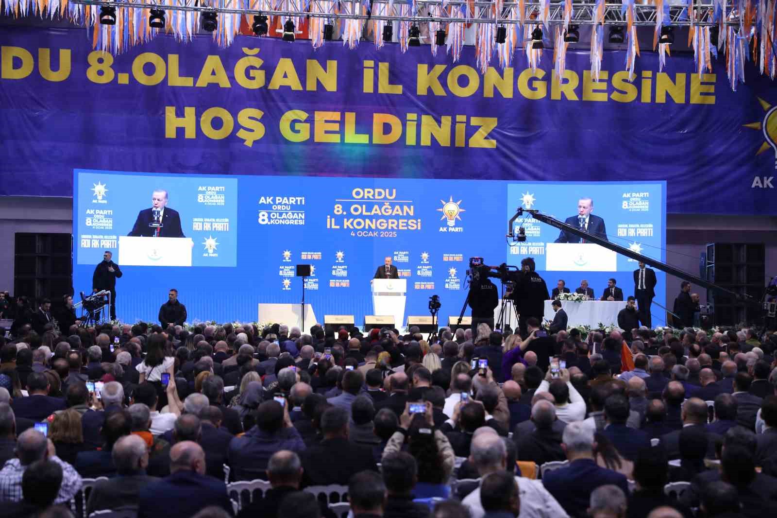 Cumhurbaşkanı Erdoğan: “Ankara-Karadeniz ve Gürcistan arasında demiryolu ulaşımını planlıyoruz”
