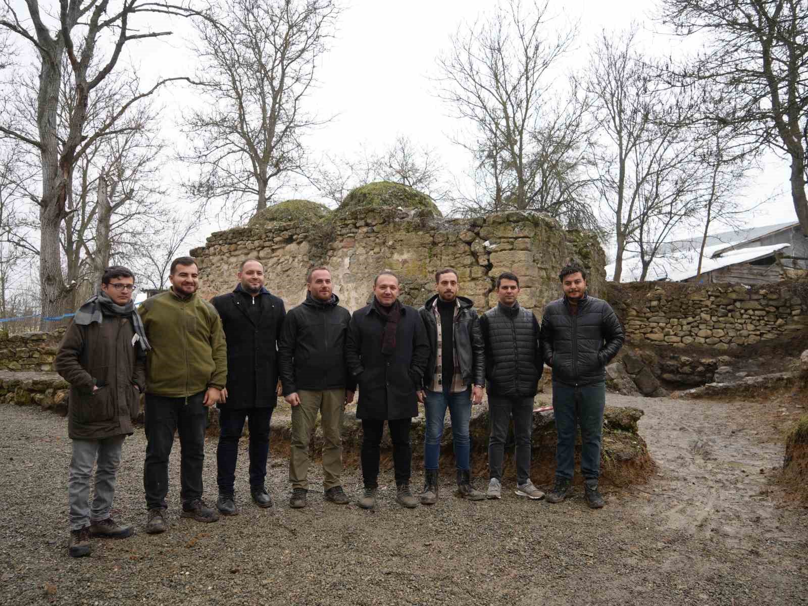 UNESCO Dünya Miras Listesi’ndeki Mahmut Bey Camii’nin bulunduğu köyde kazı çalışması başlatıldı
