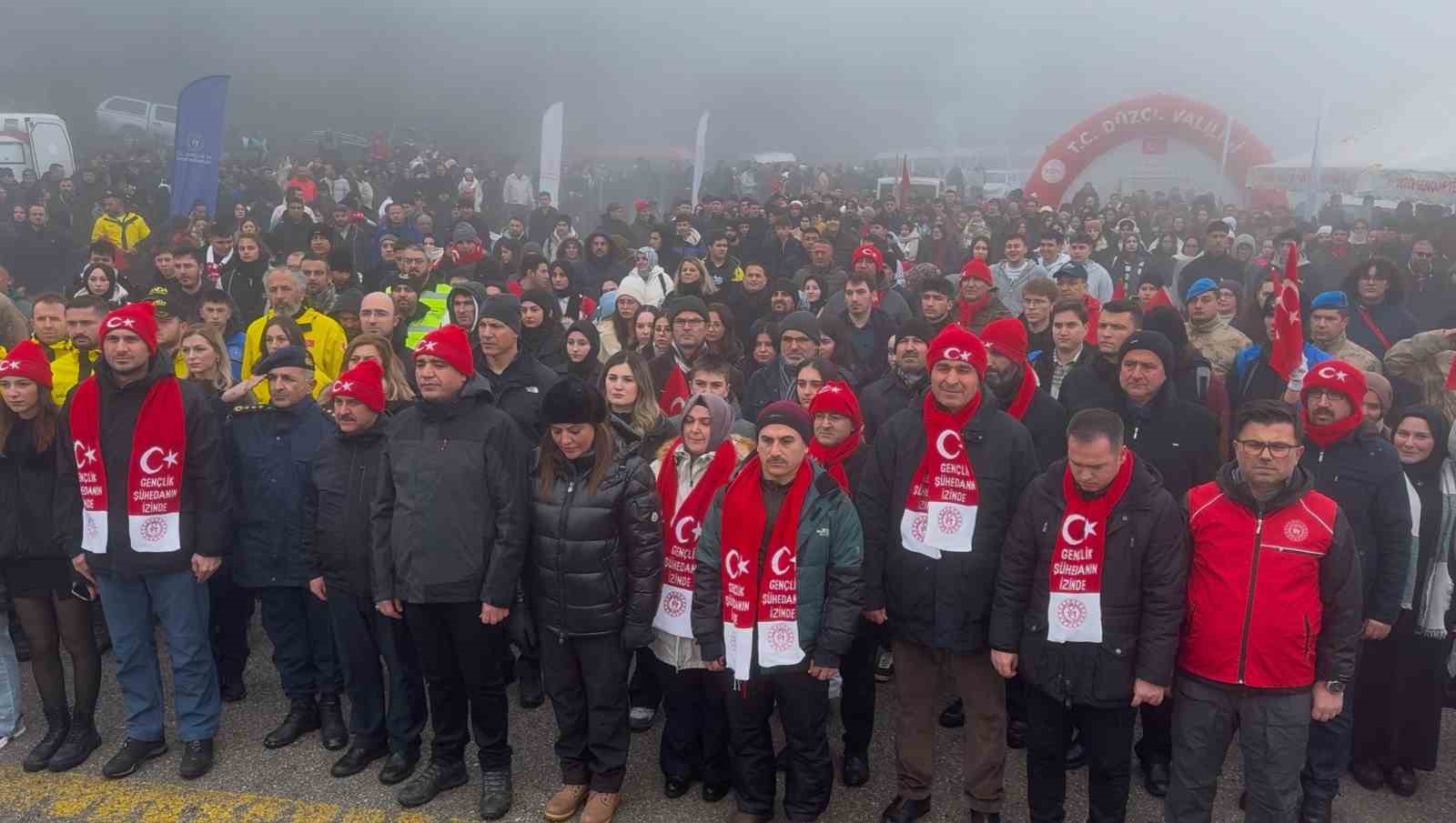 Düzce, Sarıkamış şehitlerini andı
