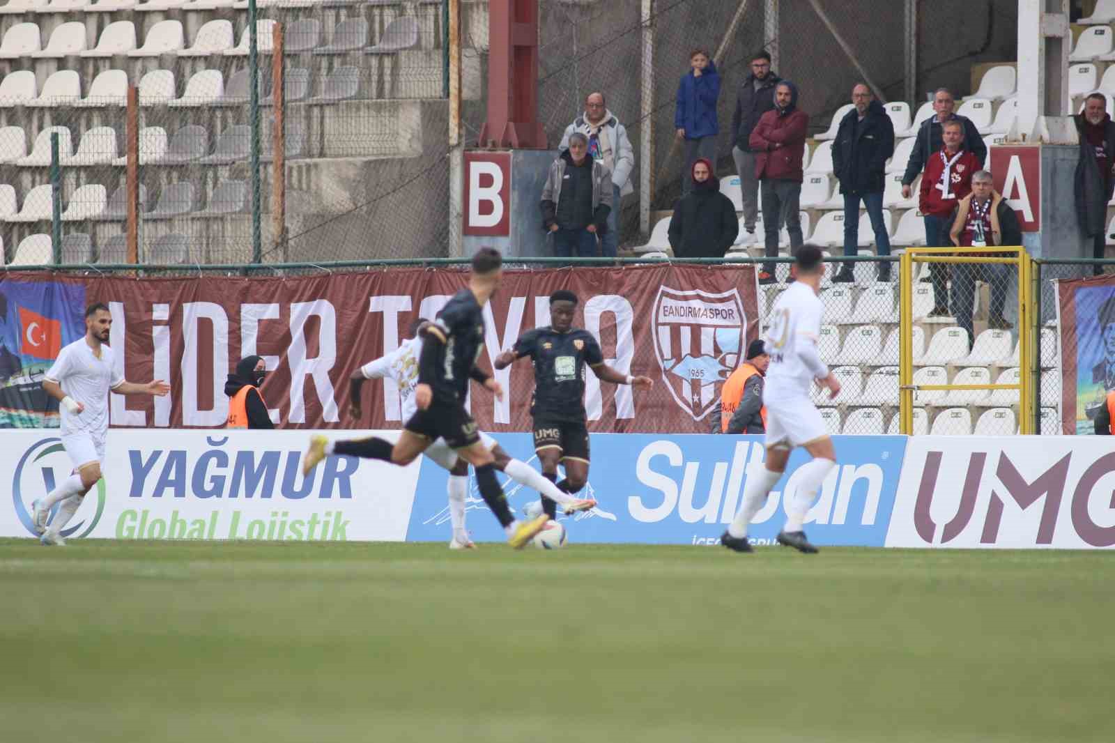 Trendyol 1. Lig: Bandırmaspor: 2 - Manisa Futbol Kulübü: 3
