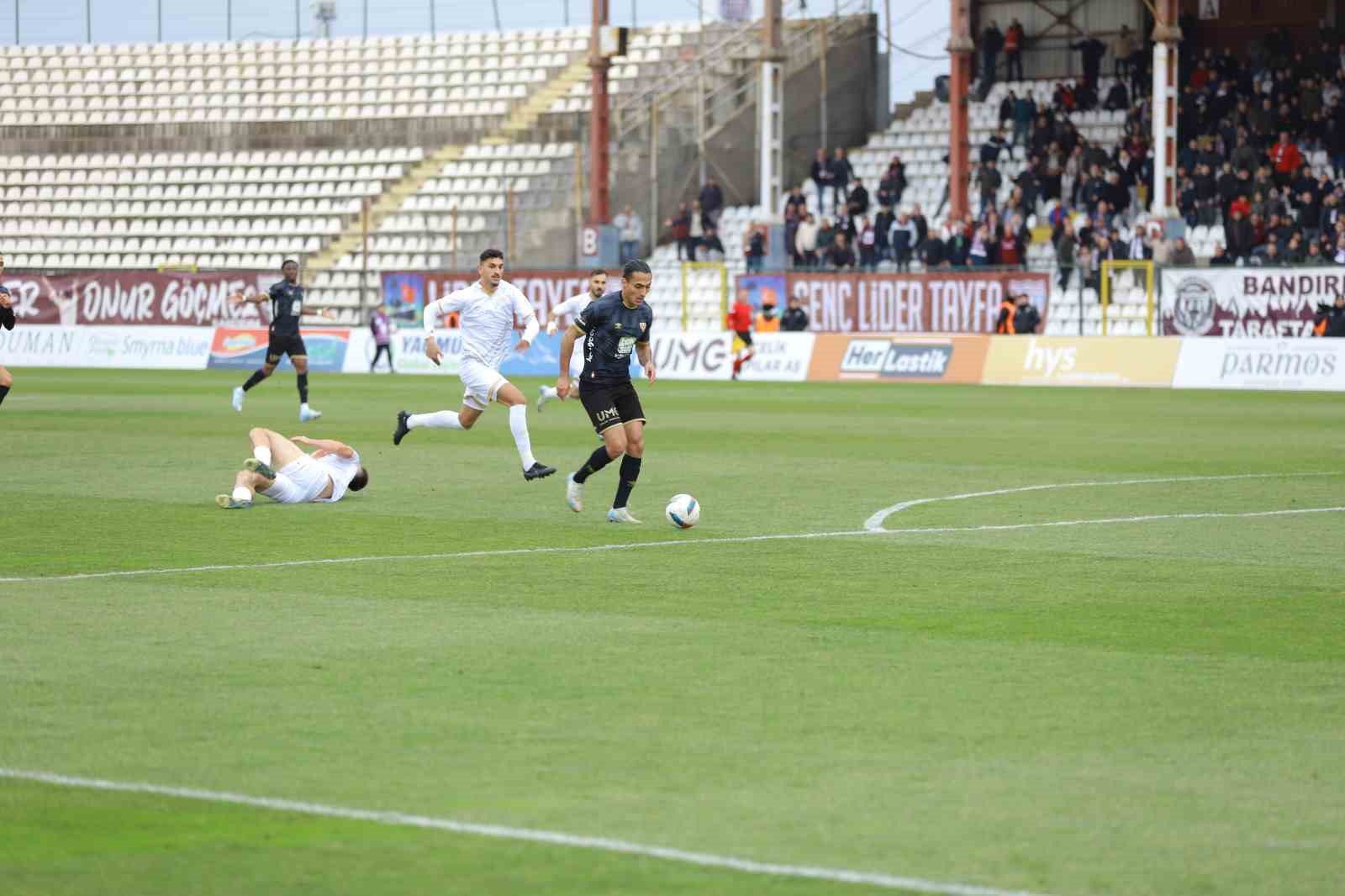 Trendyol 1. Lig: Bandırmaspor: 2 - Manisa Futbol Kulübü: 3
