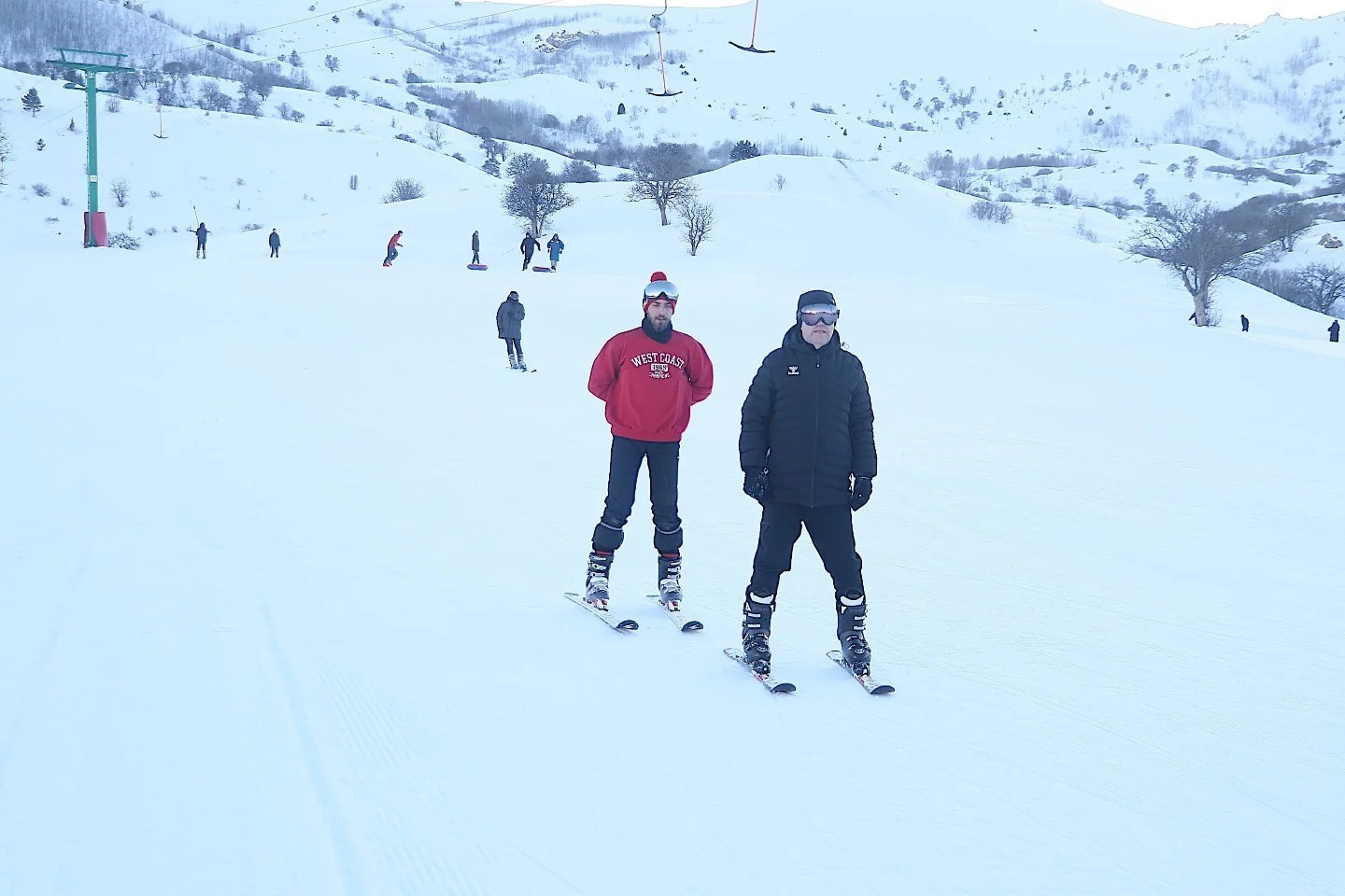 Kop Dağı Kayak Merkezi sezonu açtı
