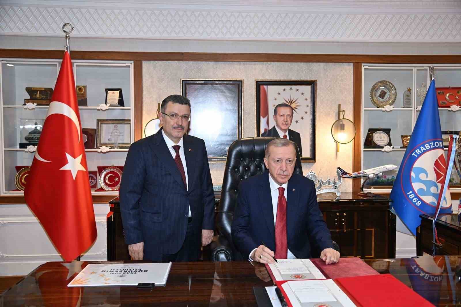 Başkan Genç Cumhurbaşkanı Erdoğan’a teşekkür etti
