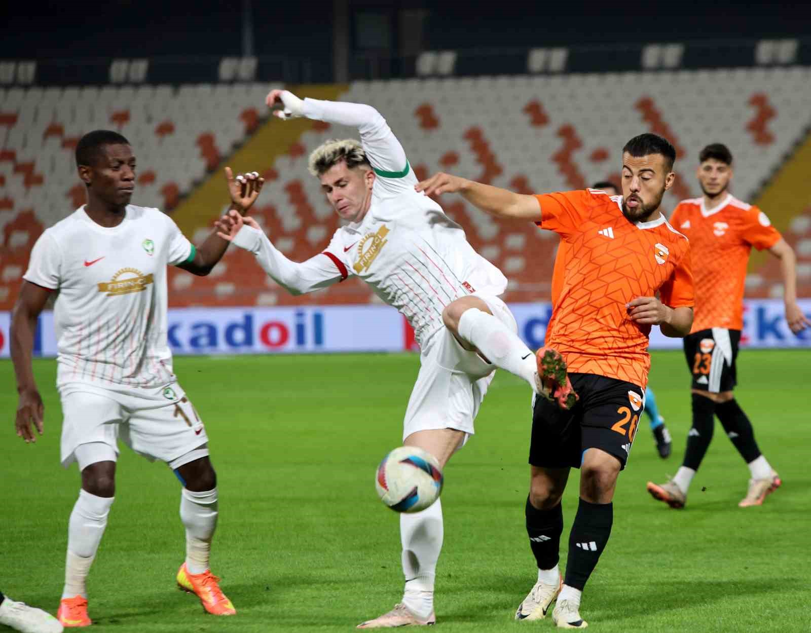 Trendyol 1. Lig: Adanaspor: 0 - Amed Sportif Faaliyetler: 0
