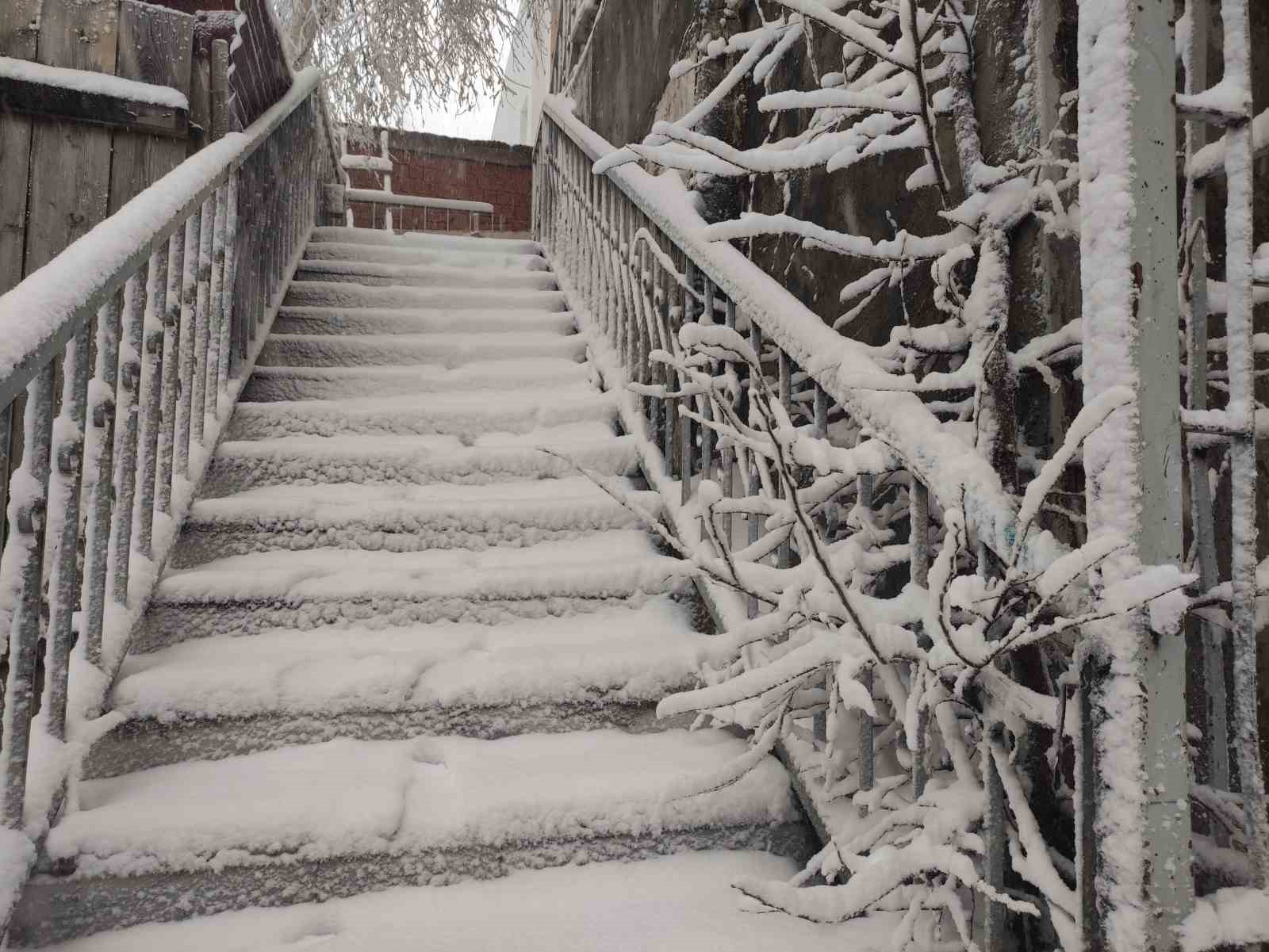 Ardahan’da kar yağışı etkili oldu
