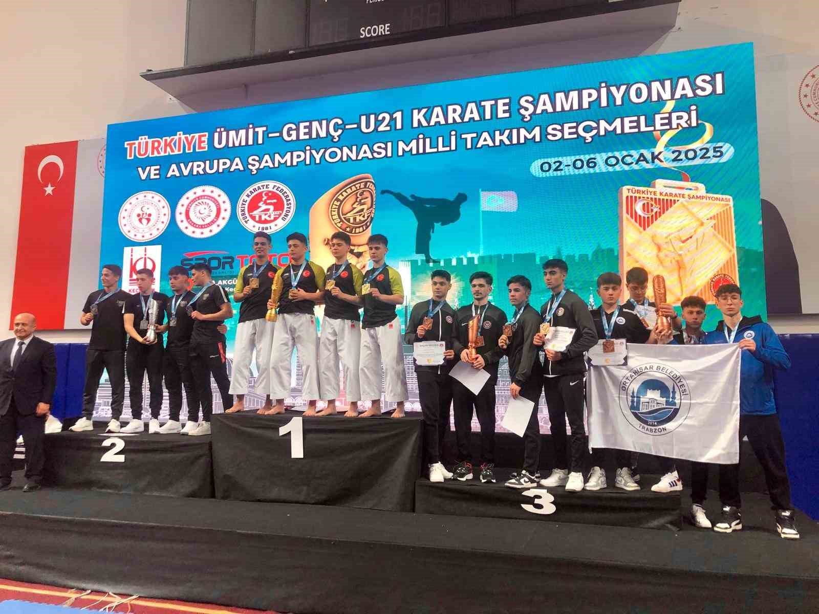 Ortahisar Belediyesi Karate Takımı Ankara’dan 5 bronz madalyayla döndü
