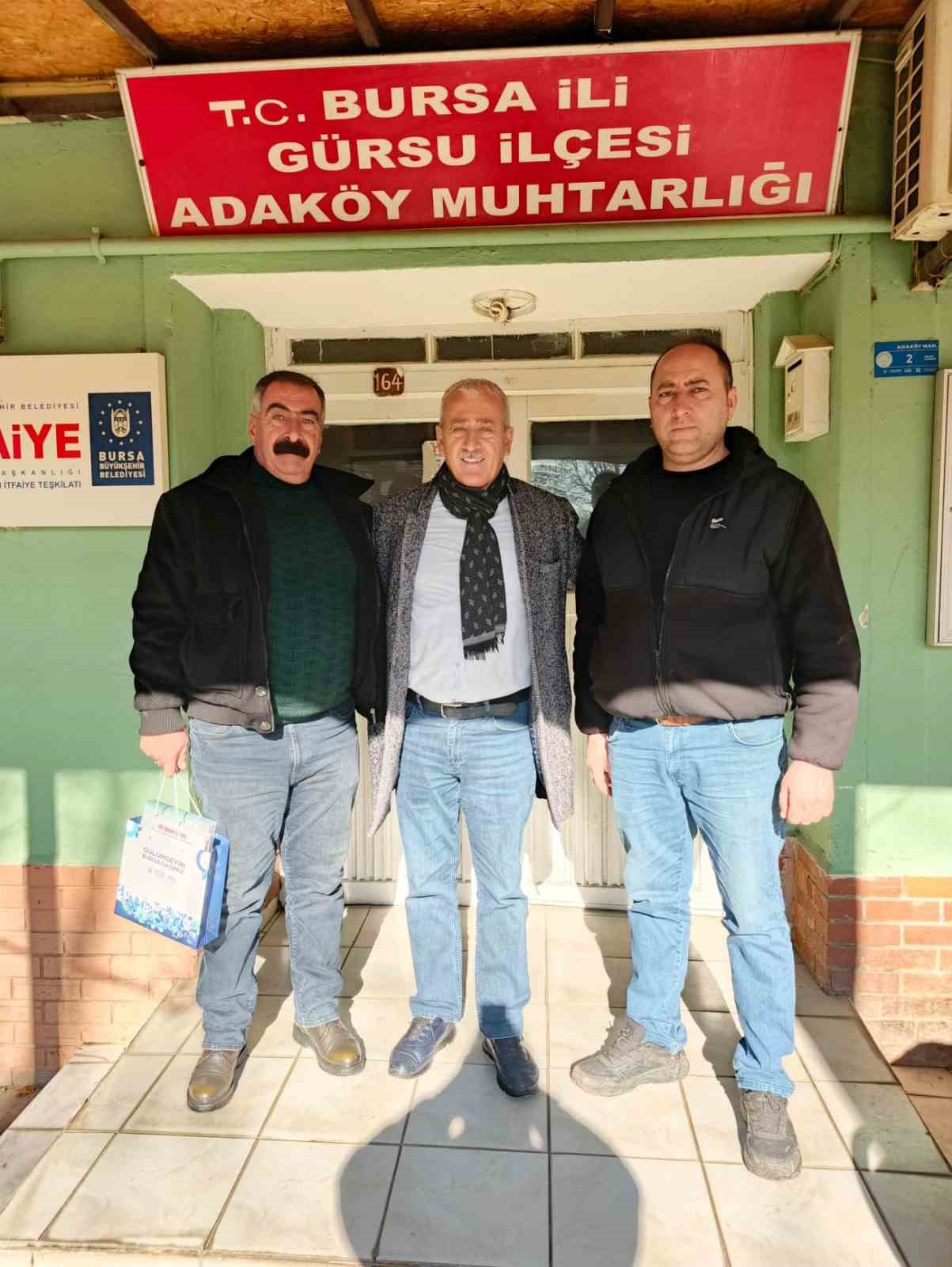 Büyükşehir’den muhtarlara yeni yıl hediyesi
