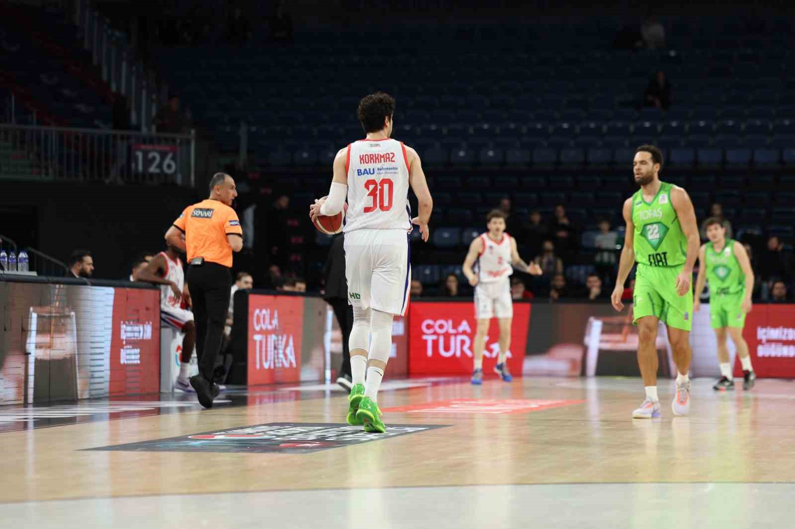 Basketbol Süper Ligi: Bahçeşehir Koleji: 85 - Tofaş: 78
