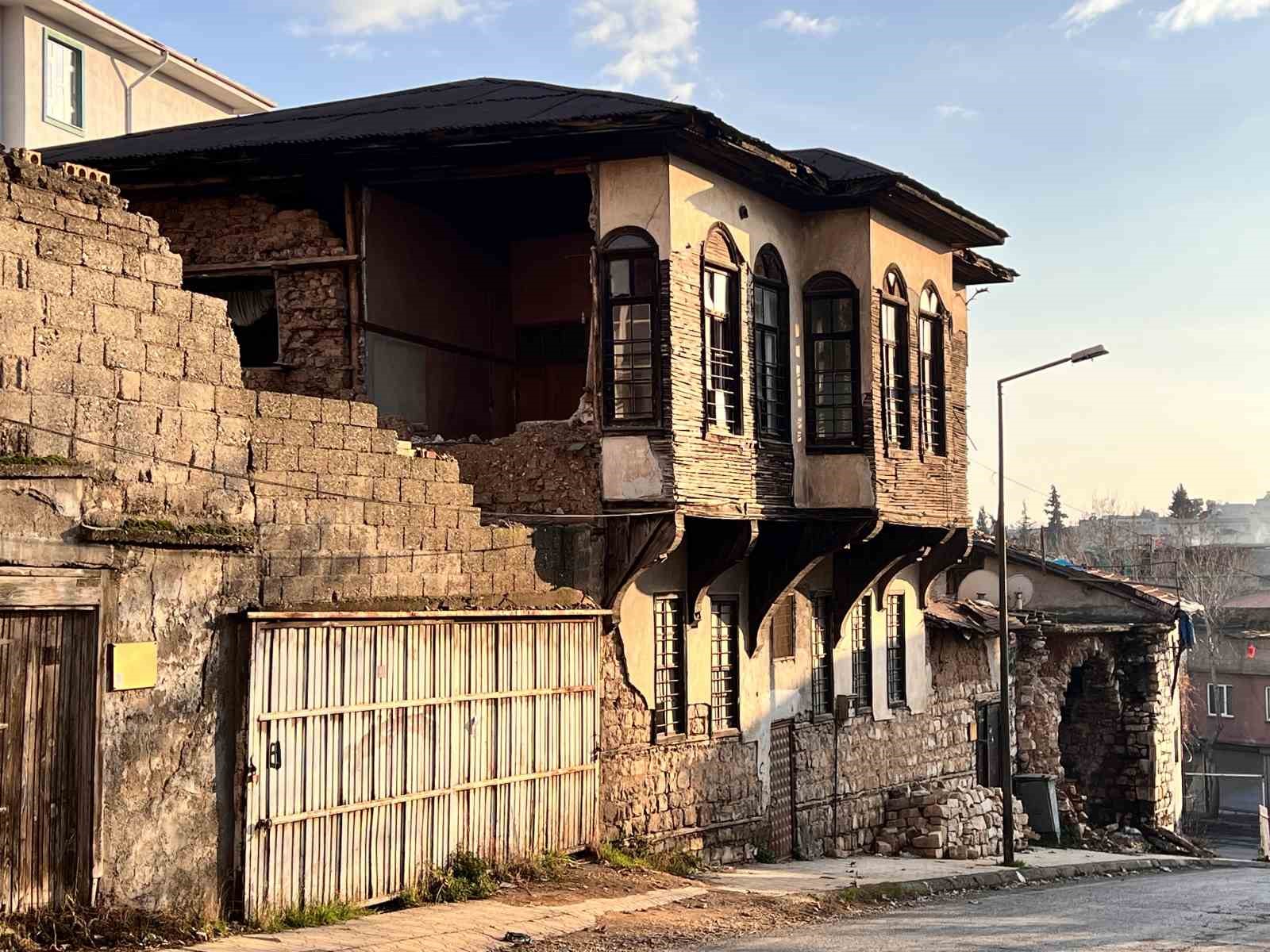 Kahramanmaraş’taki tarihi evler restorasyon bekliyor
