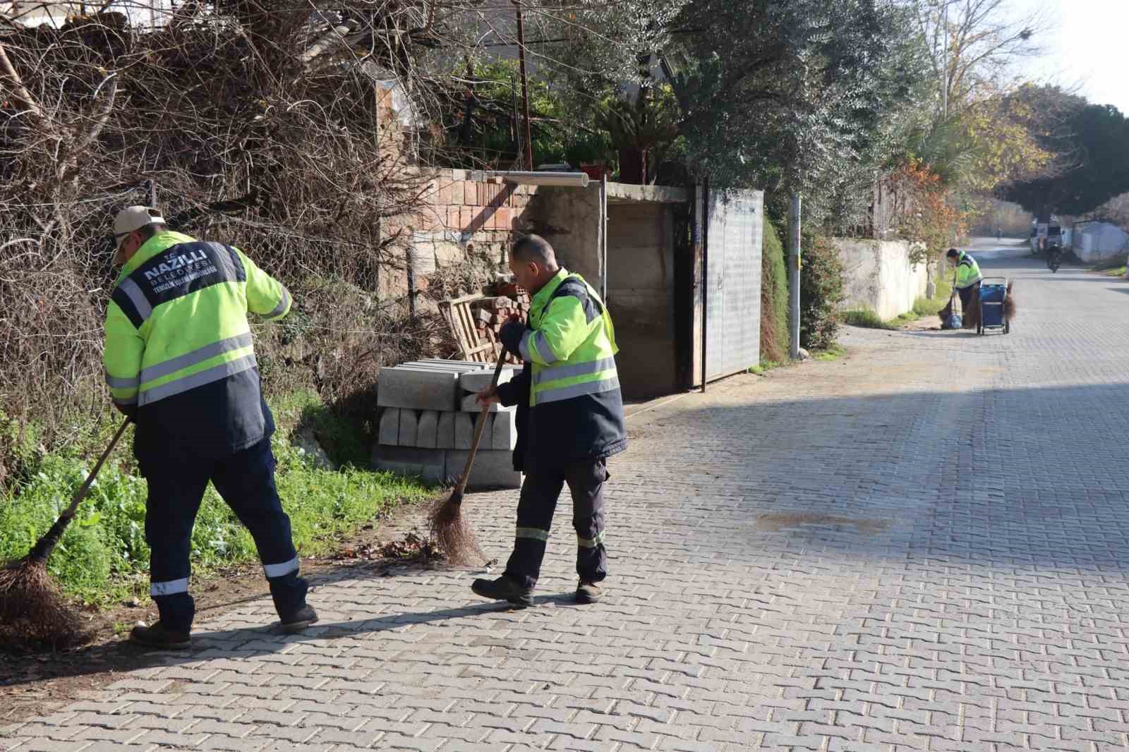 Nazilli Belediyesi’nden Ocaklı Mahallesi’nde kapsamlı temizlik çalışması
