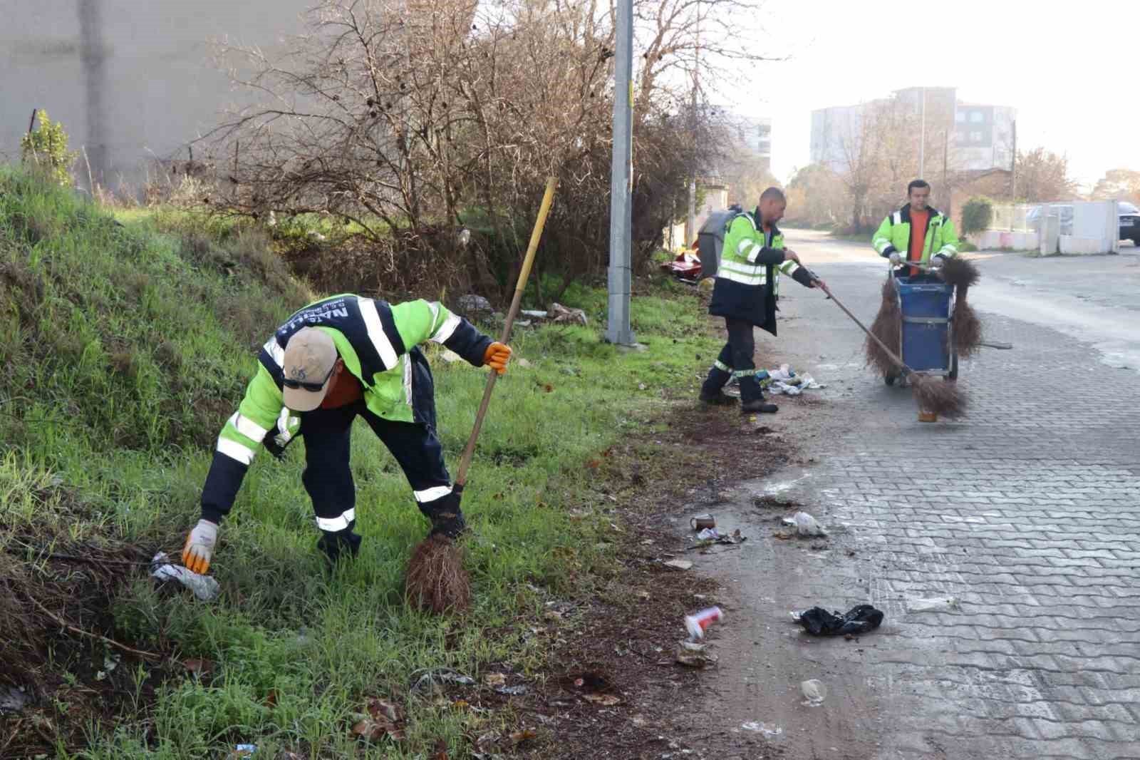 Nazilli Belediyesi’nden Ocaklı Mahallesi’nde kapsamlı temizlik çalışması
