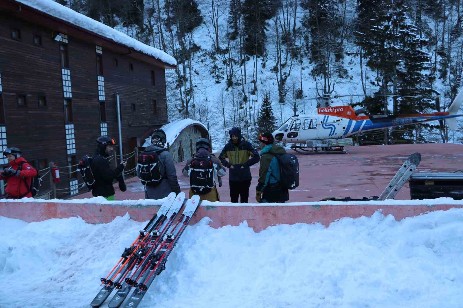 Kaçkarlar’da Heliski heyecanı başladı
